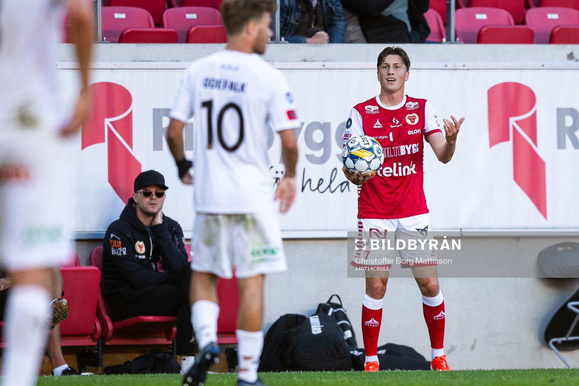 Kalmars Kevin Jensen reagerar