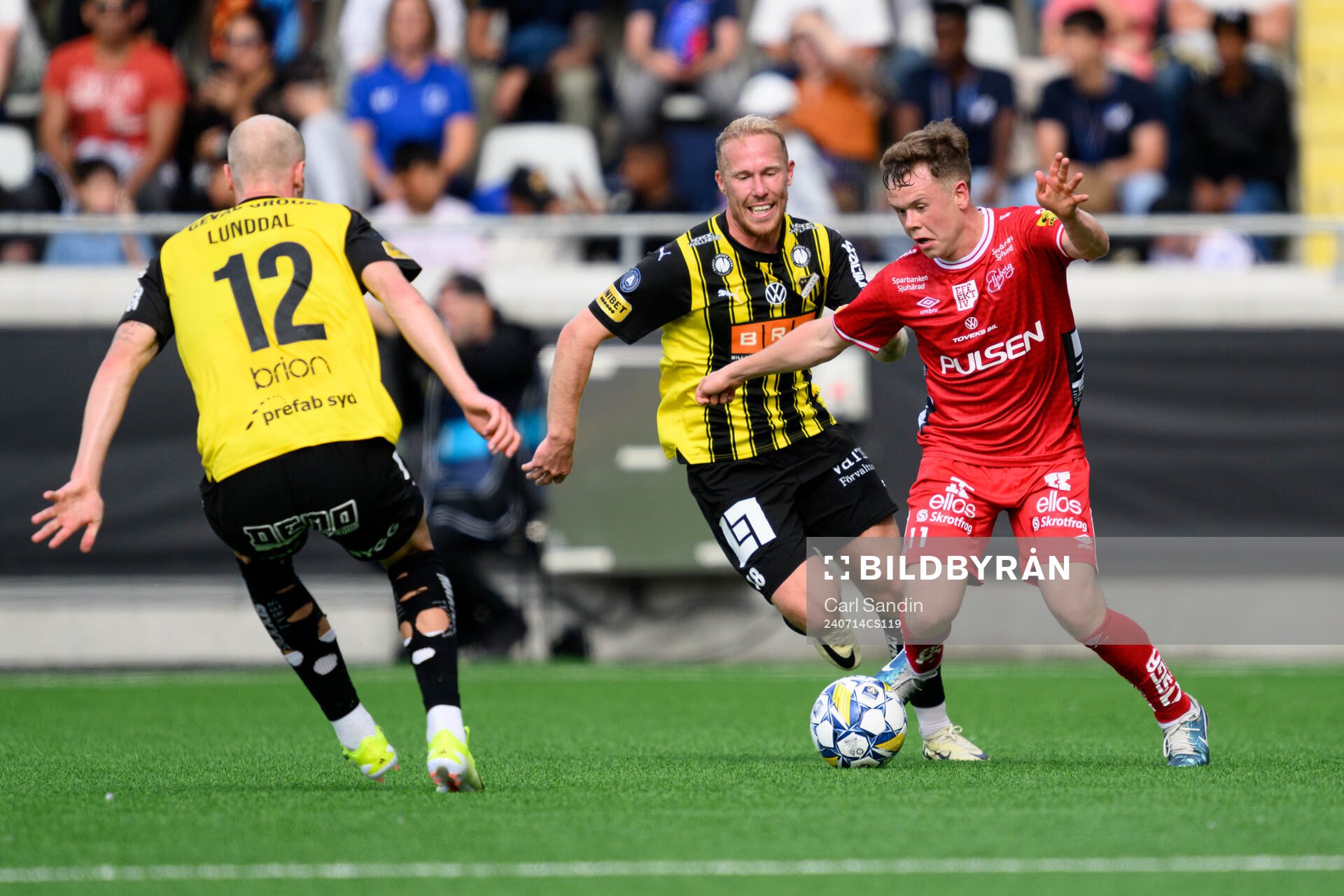 Häckens Mikkel Rygaard Jensen och Elfsborgs Eggert Aron