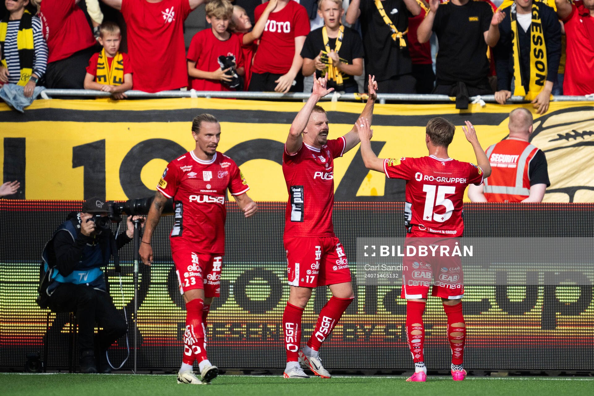 Elfsborgs Per Frick jublar