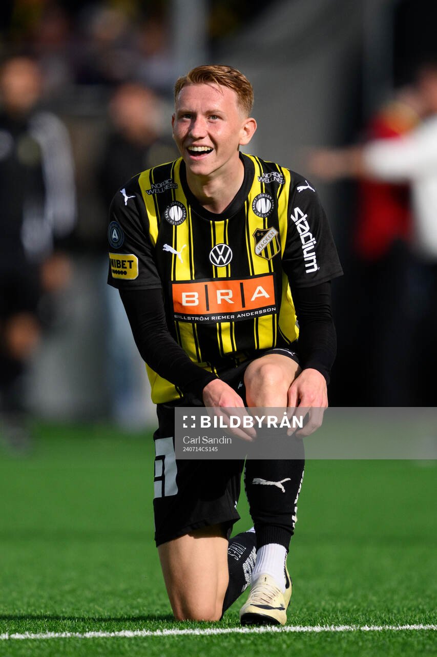 Häckens Julius Lindberg reagerar