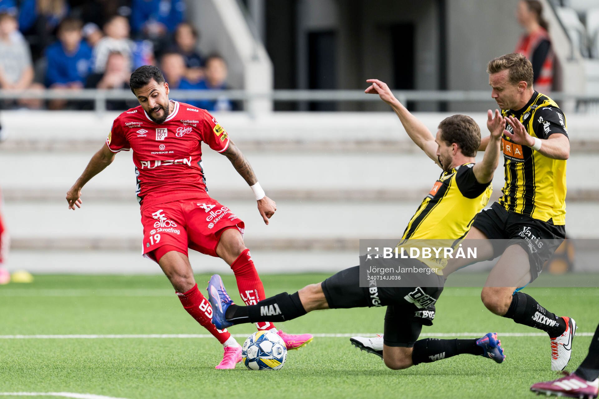 Elfsborgs Rami Kaib och Häckens Adam Lundkvist