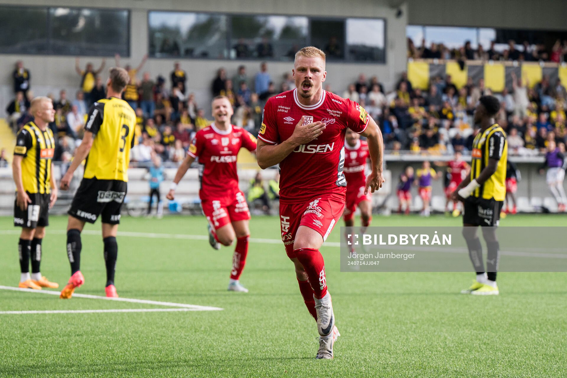 Elfsborgs Per Frick jublar