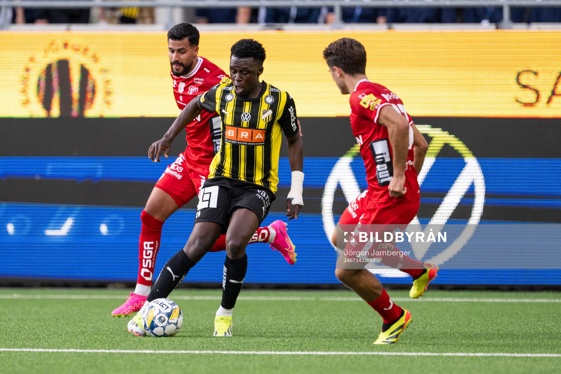 Elfsborgs Rami Kaib och Häckens Zeidane Inoussa
