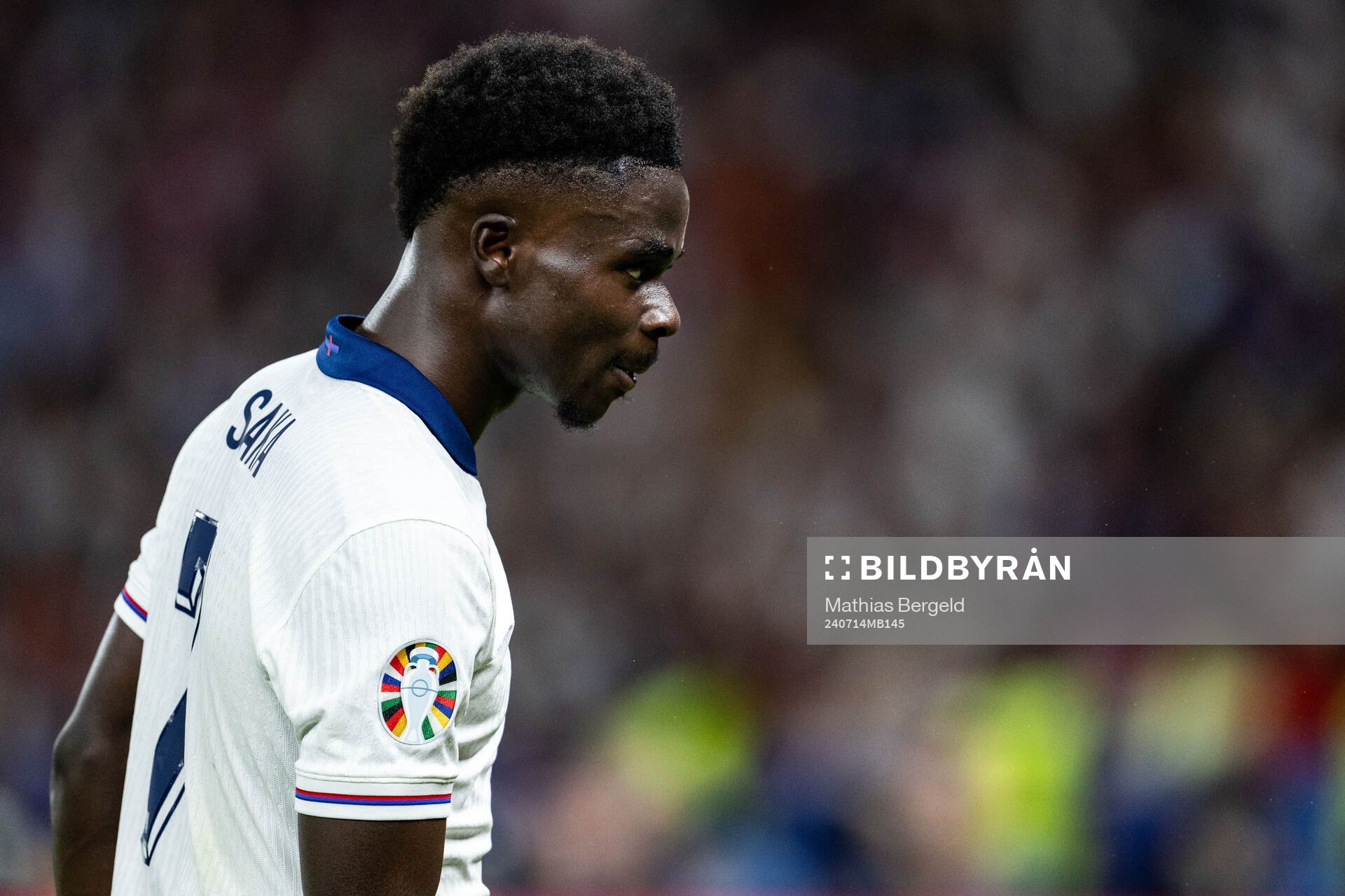 Bukayo Saka of England