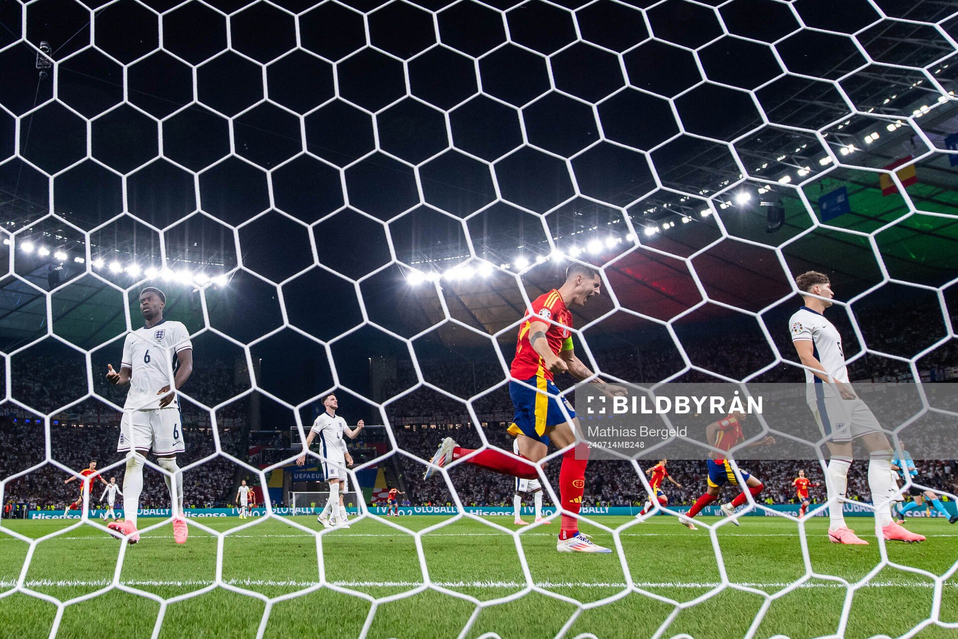 Marc Guehi of England looks dejected