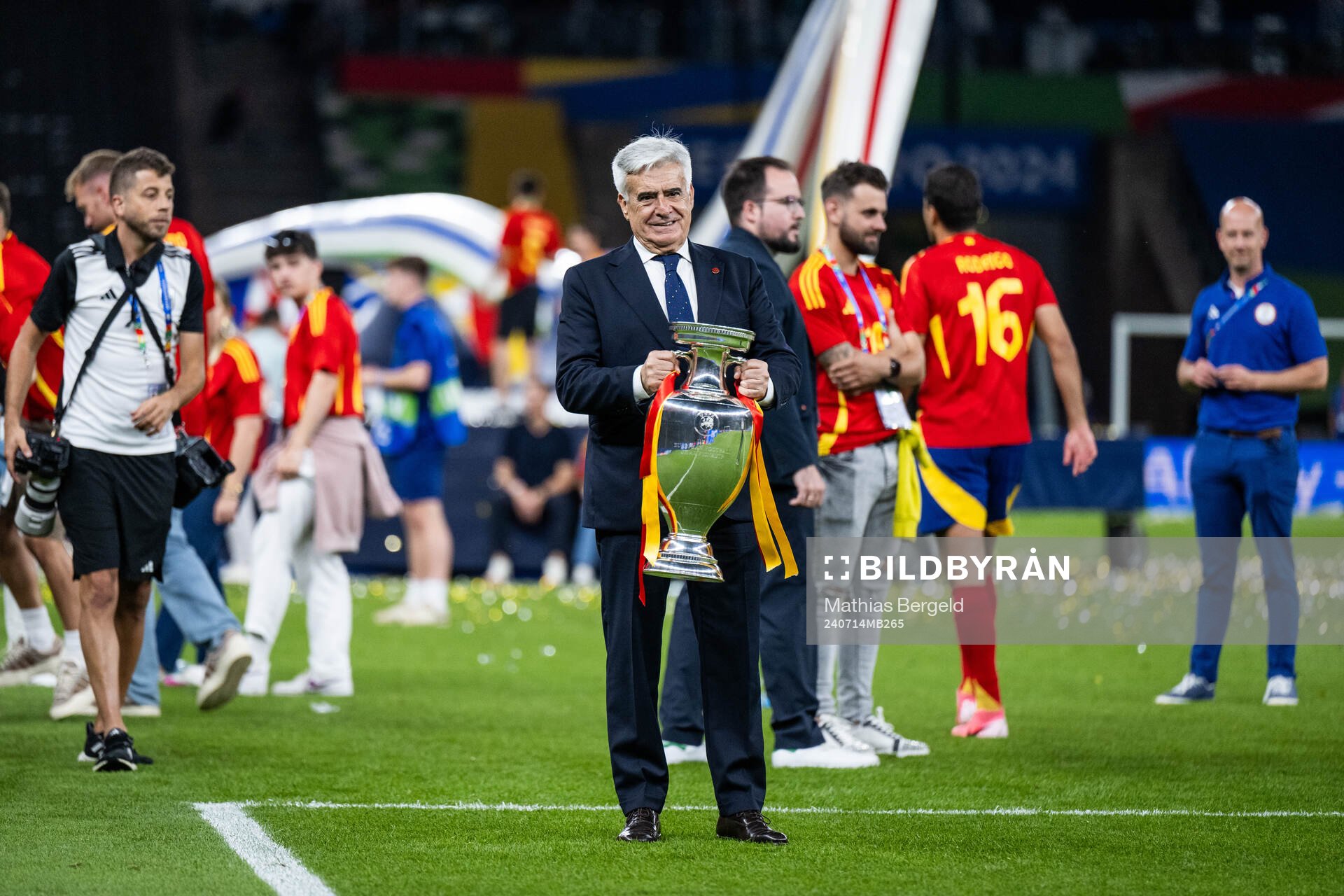 Pedro Rocha, President of the Spanish Football Federation,