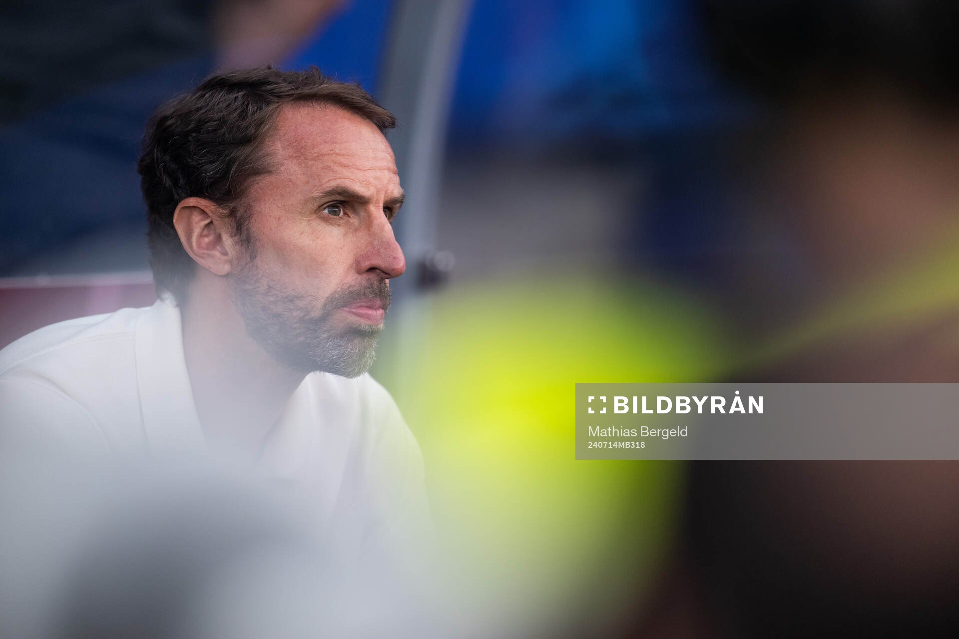 Head coach Gareth Southgate of England