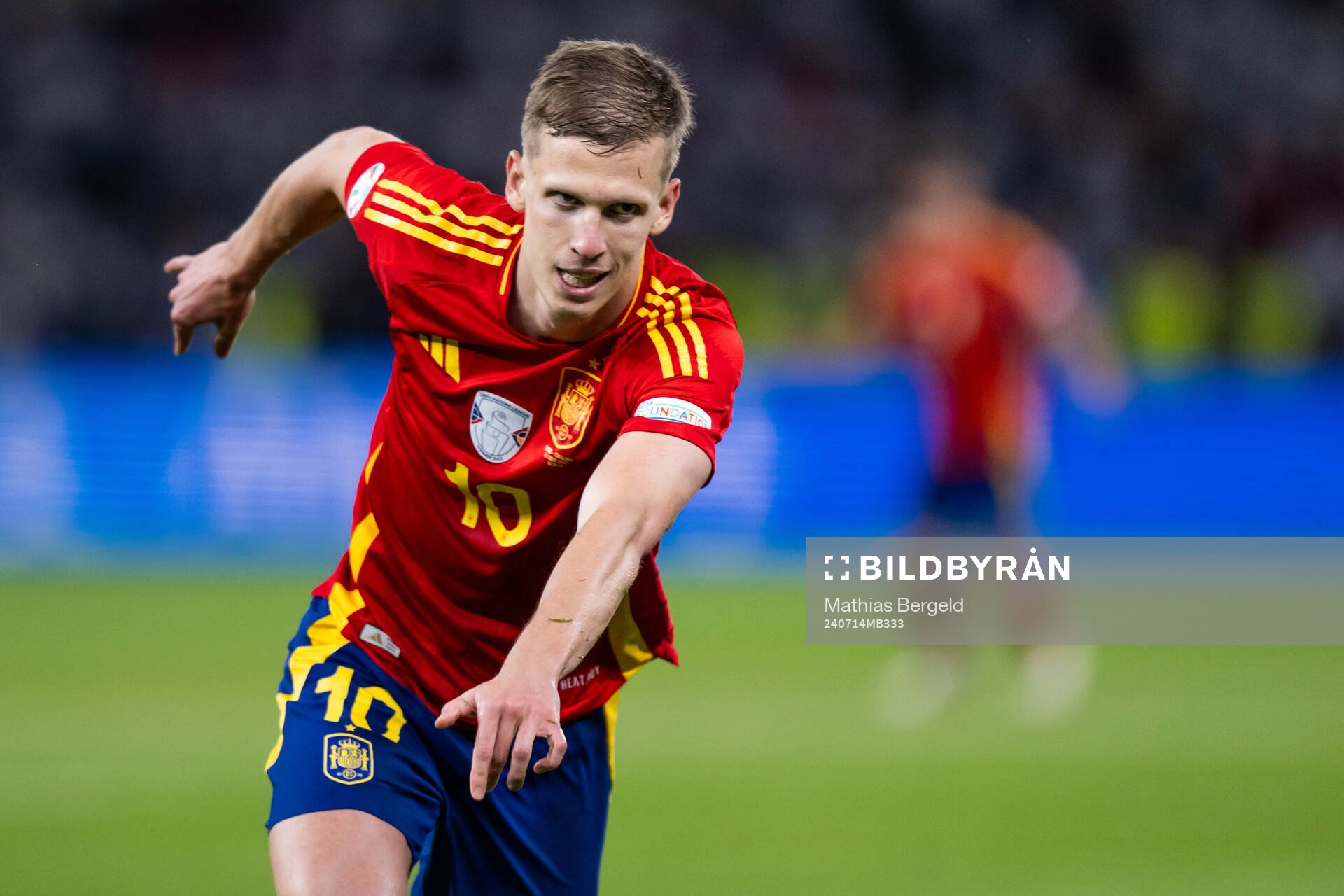 Daniel Olmo of Spain