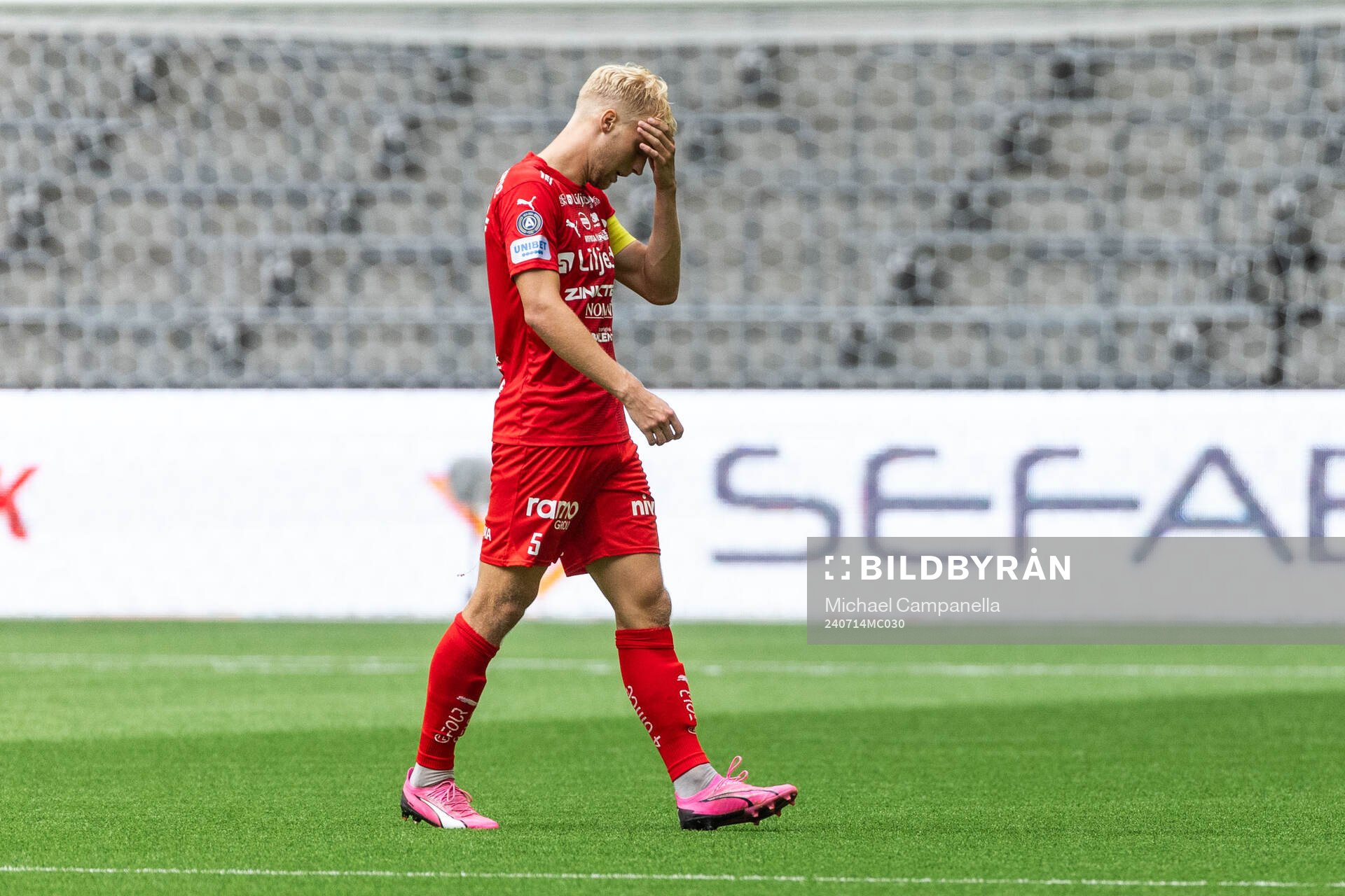 Värnamos Victor Larsson deppar