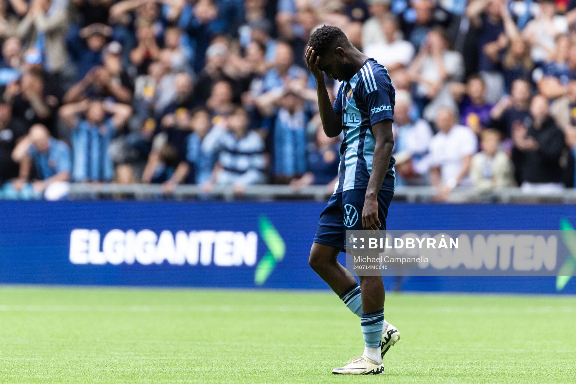 Djurgårdens Tokmac Nguen deppar