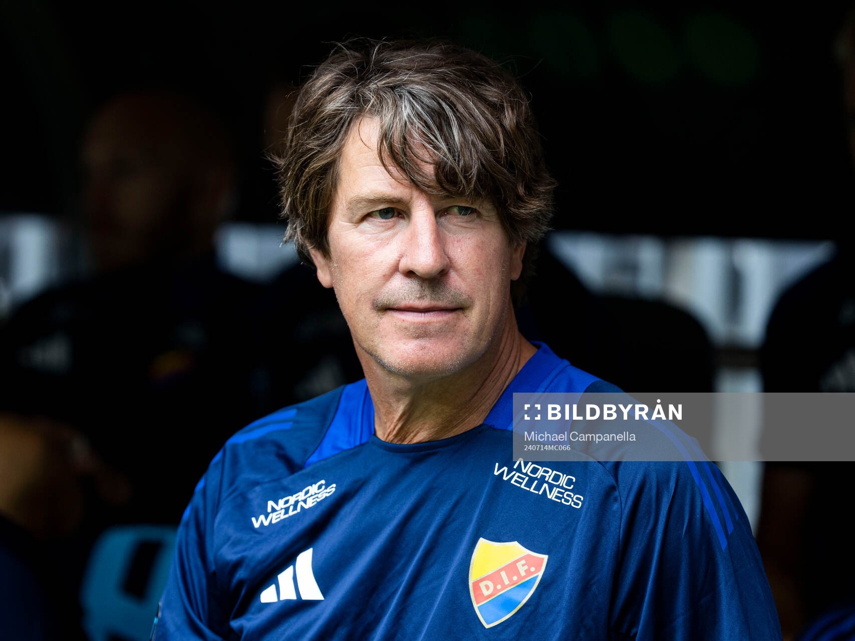 Djurgårdens tränare Thomas Lagerlöf