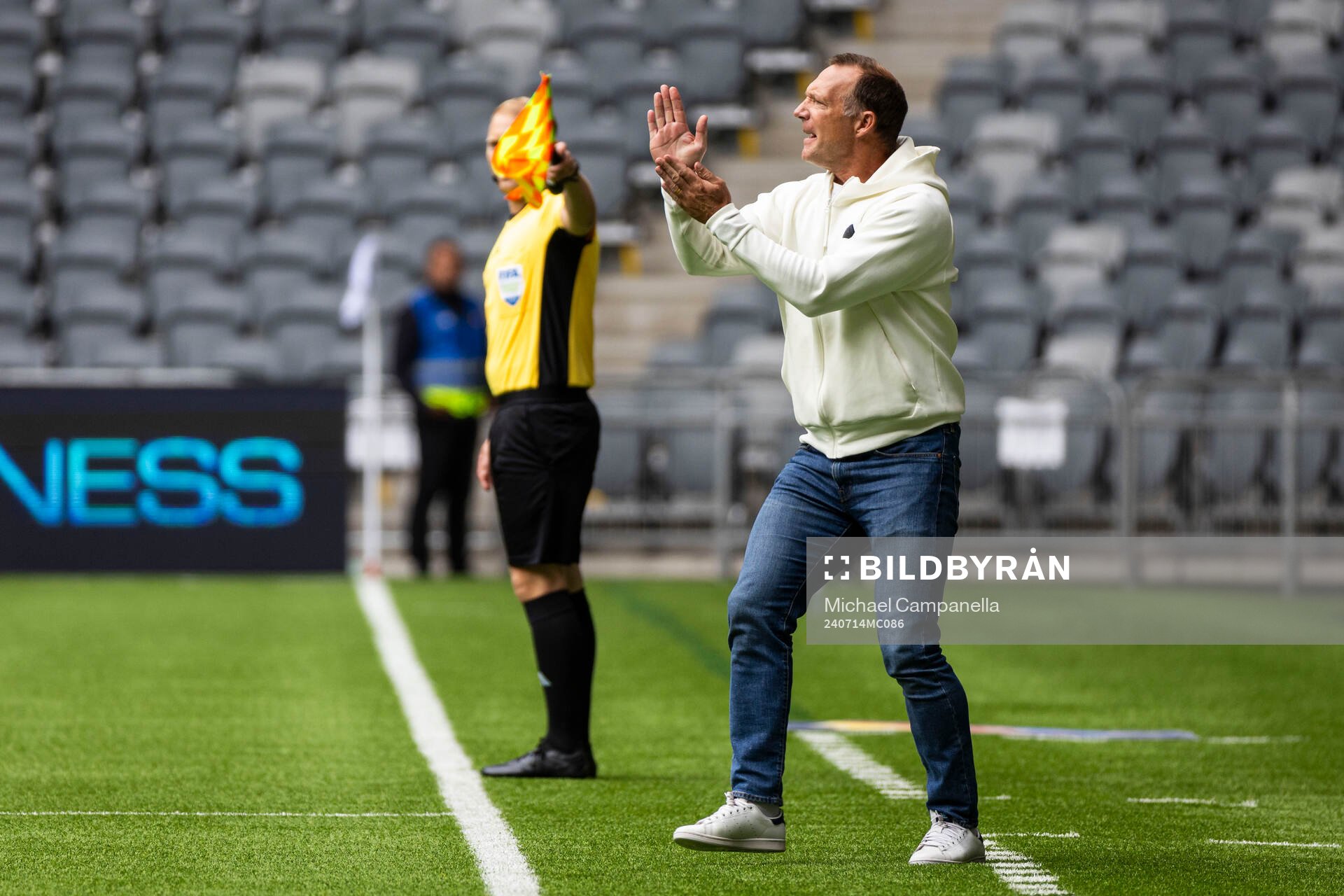 Djurgårdens tränare Kim Bergstrand