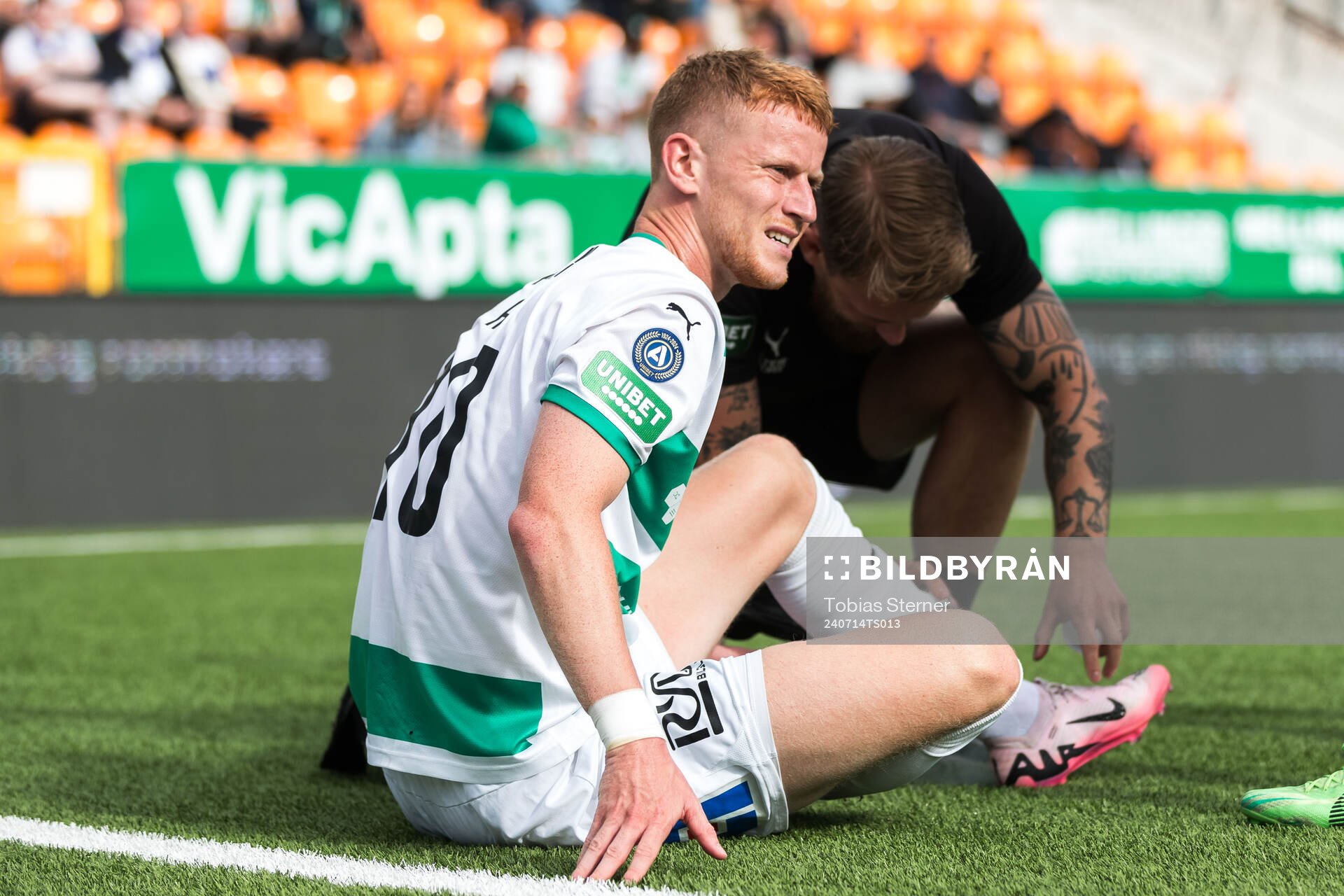 Västerås Daniel Ask har ont och får vård