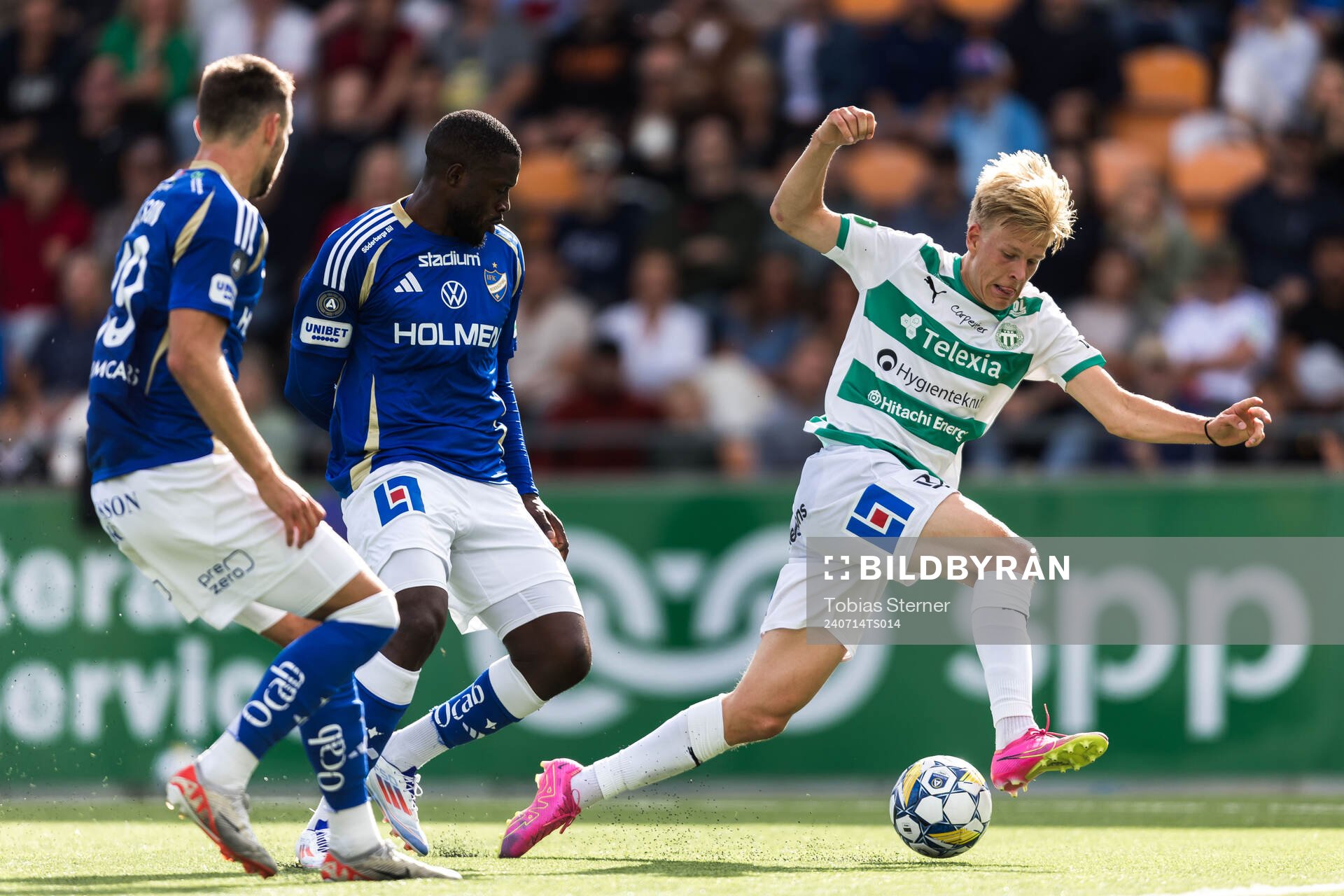 IFK Norrköpings Isak Ssewankambo och Västerås Marcus