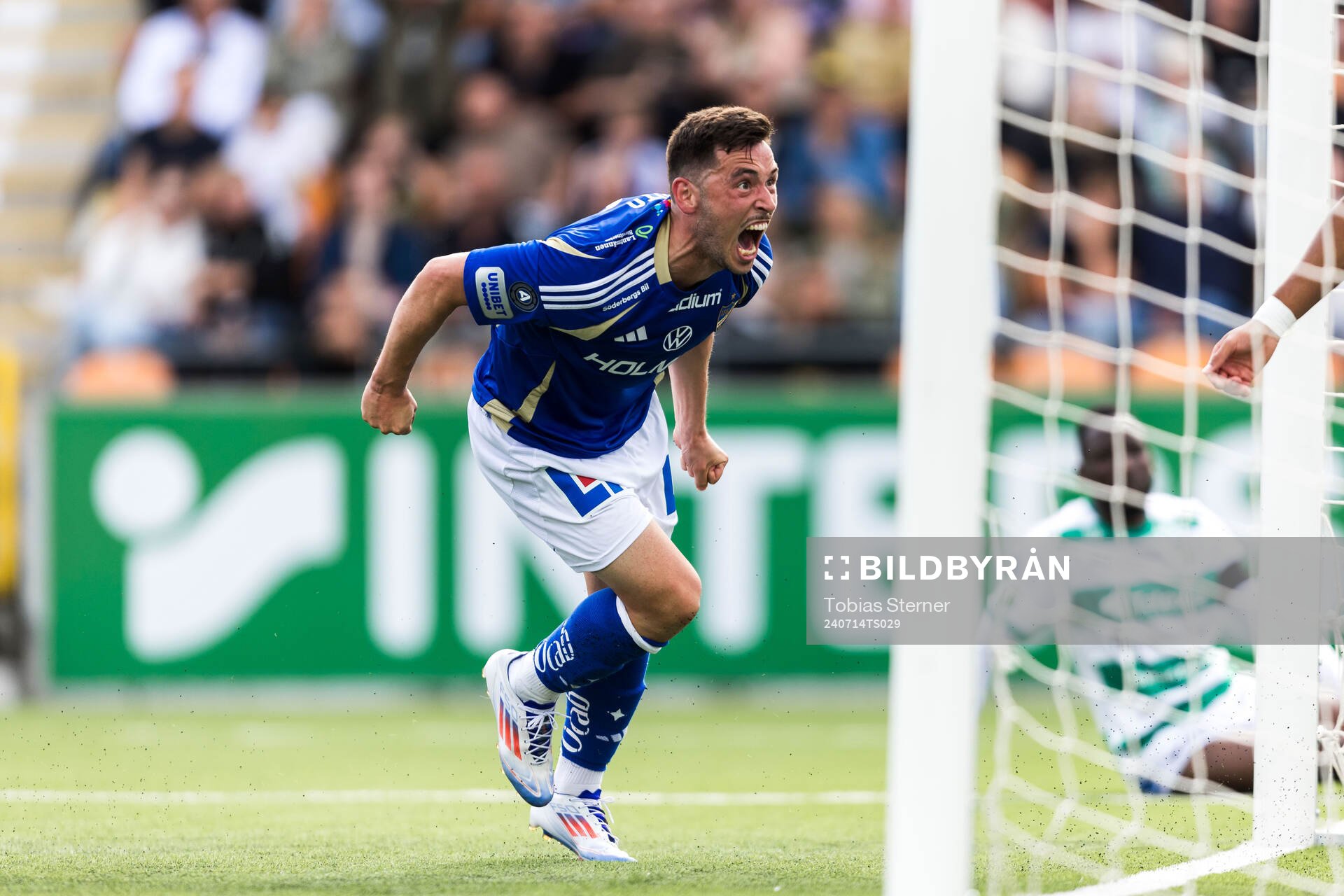 IFK Norrköpings Vito Hammershöy-Mistrati jublar