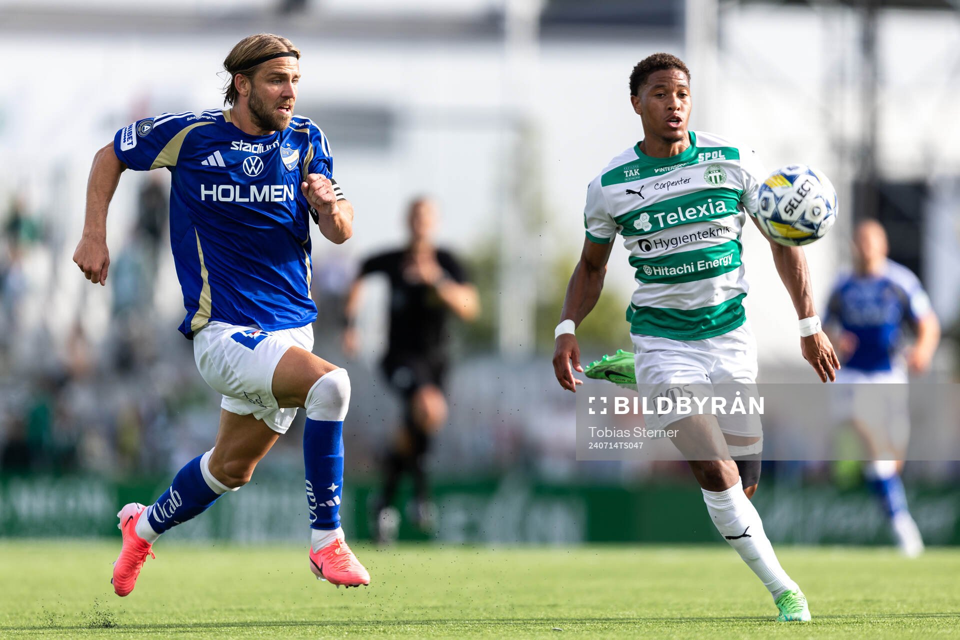 IFK Norrköpings Christoffer Nyman och Västerås Mikael