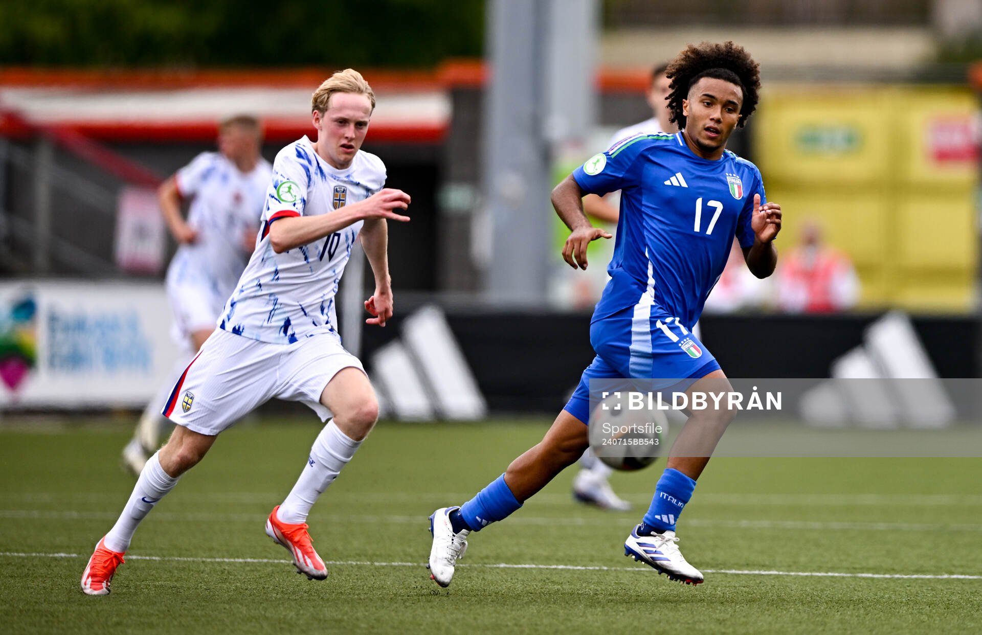Aaron Ciammaglichella of Italy in action against Sondre