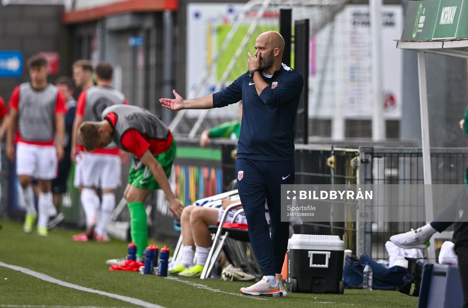 Norway head coach Luis Pimenta