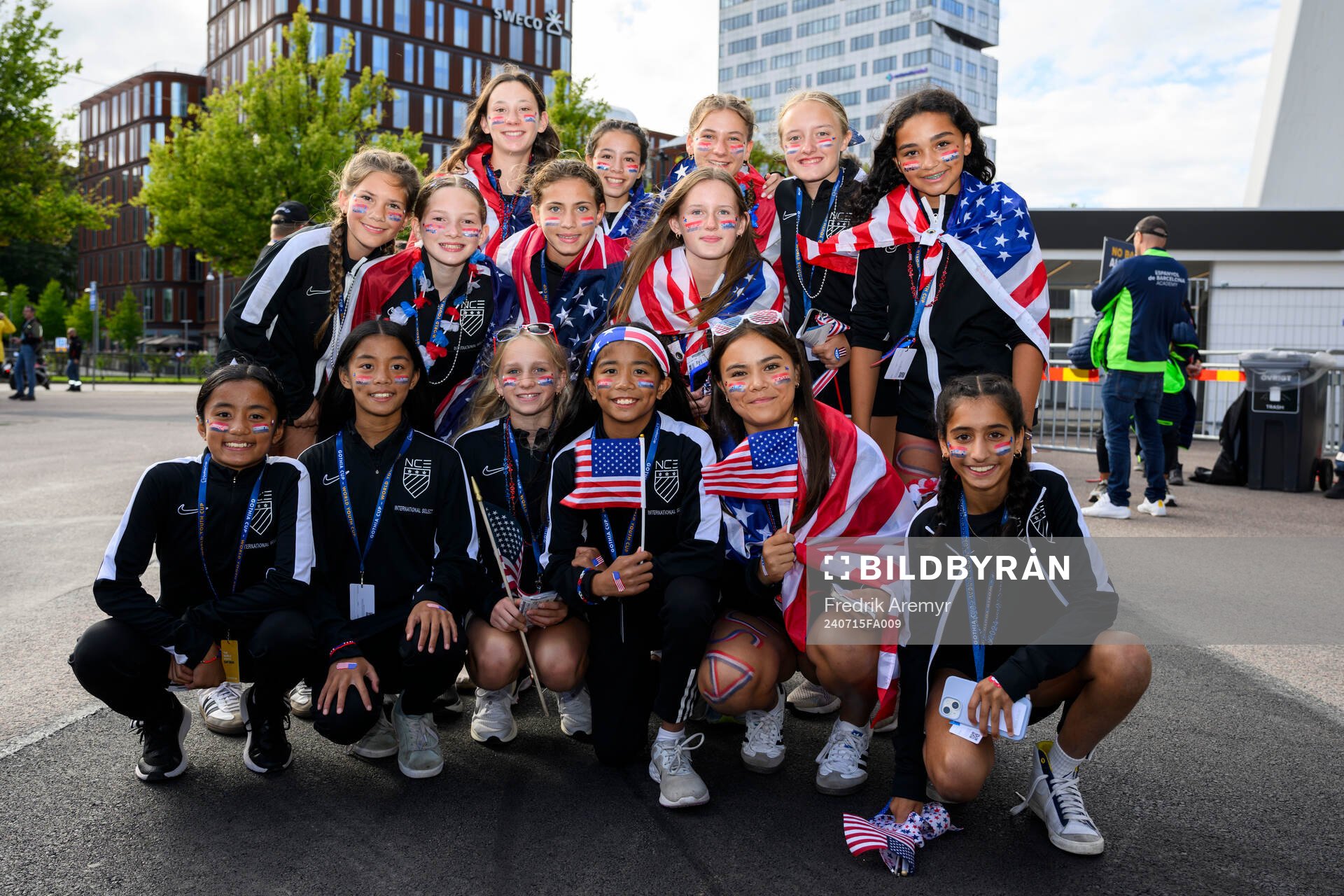 Amerikanska deltagare