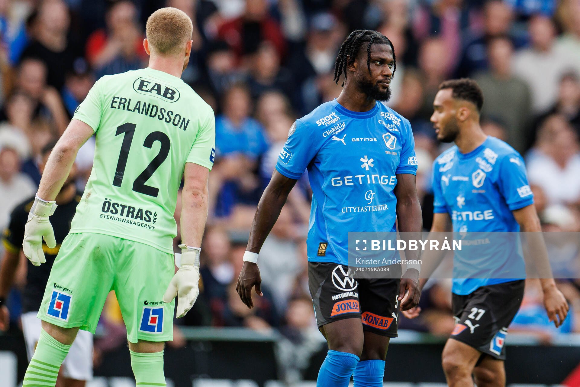 Halmstads Joseph Baffoe deppar