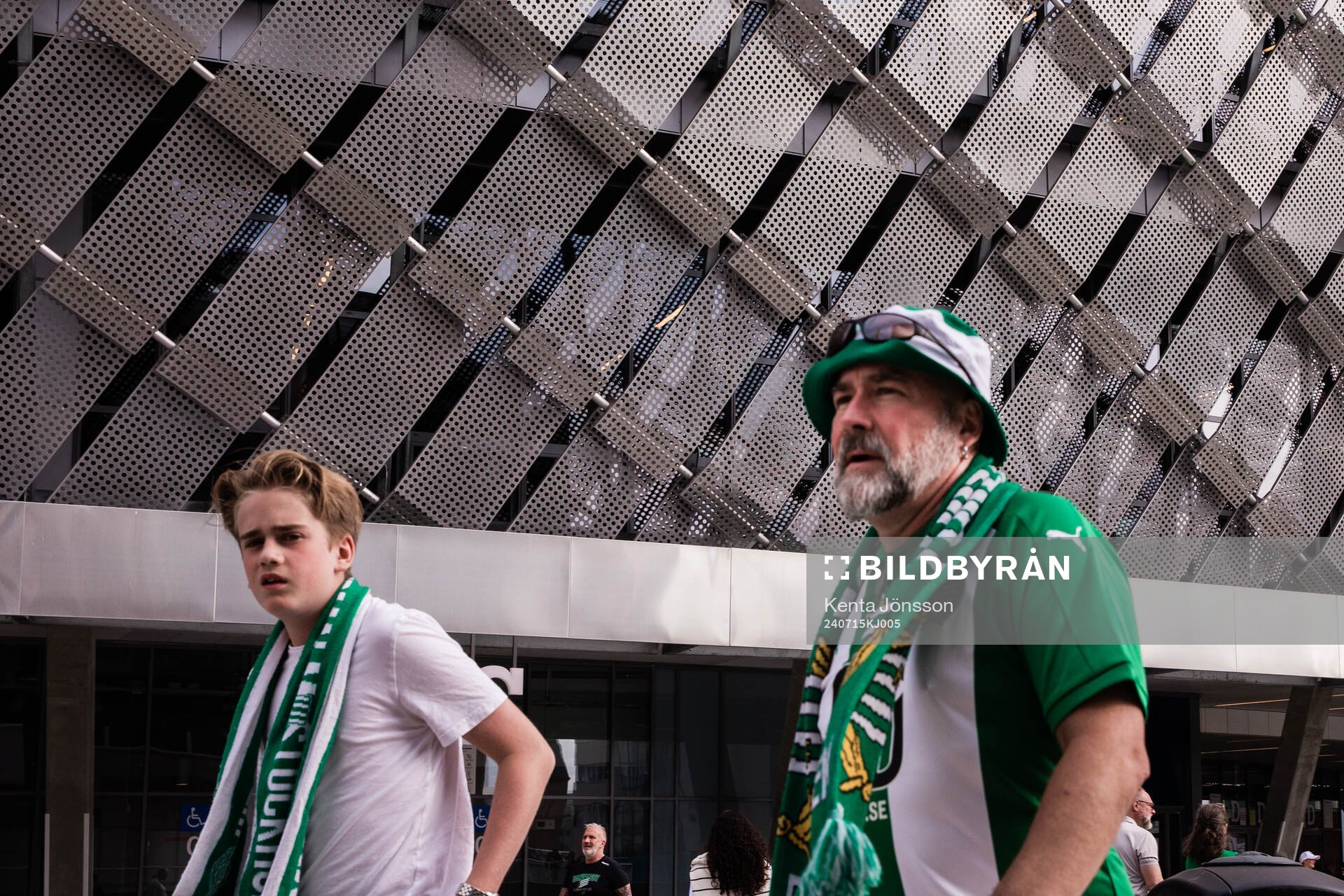 Supportrar till Hammarby