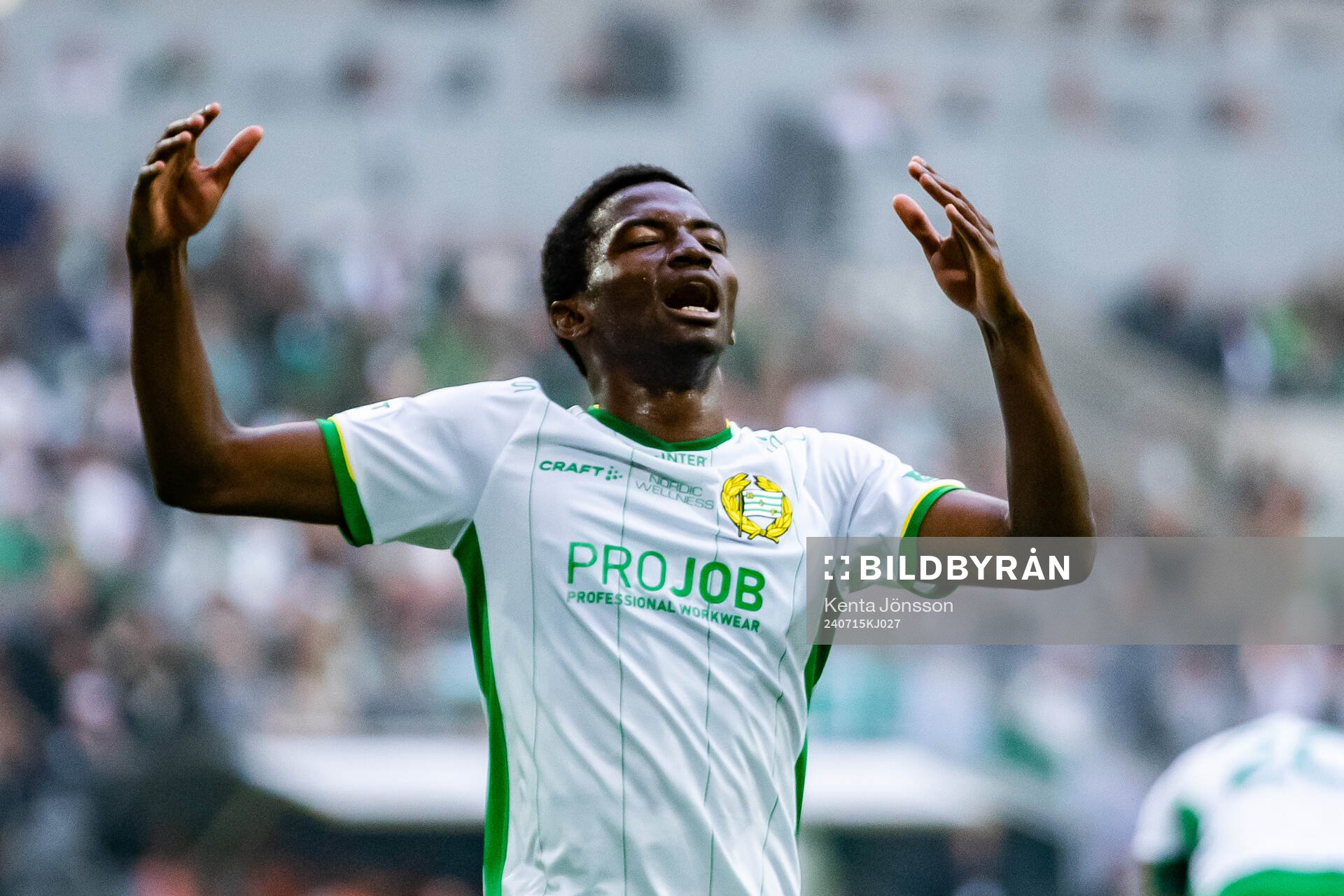Hammarbys Bouzomana Toure deppar
