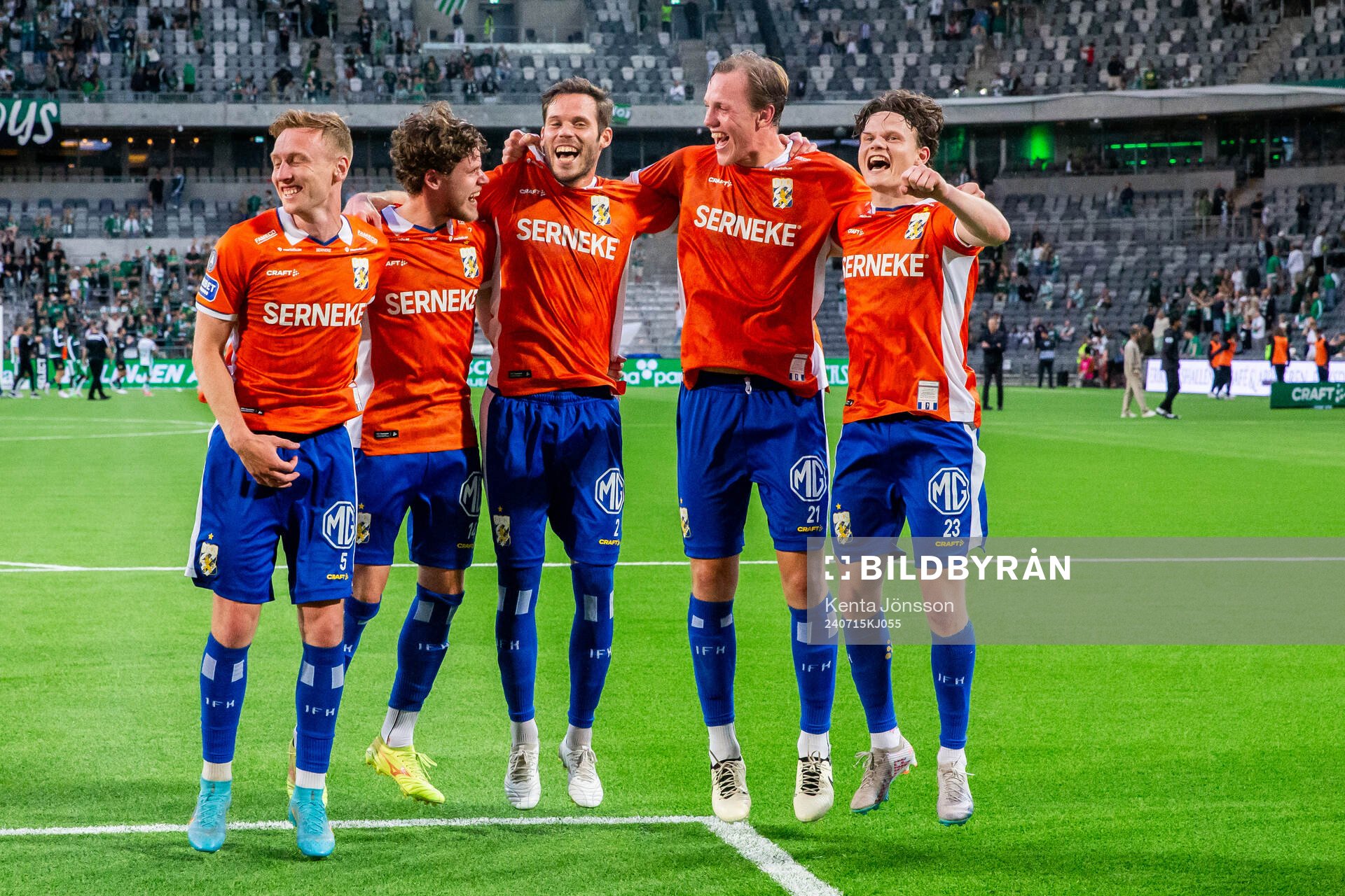 IFK Göteborgs Sebastian Ohlsson, Gustaf Norlin, Emil