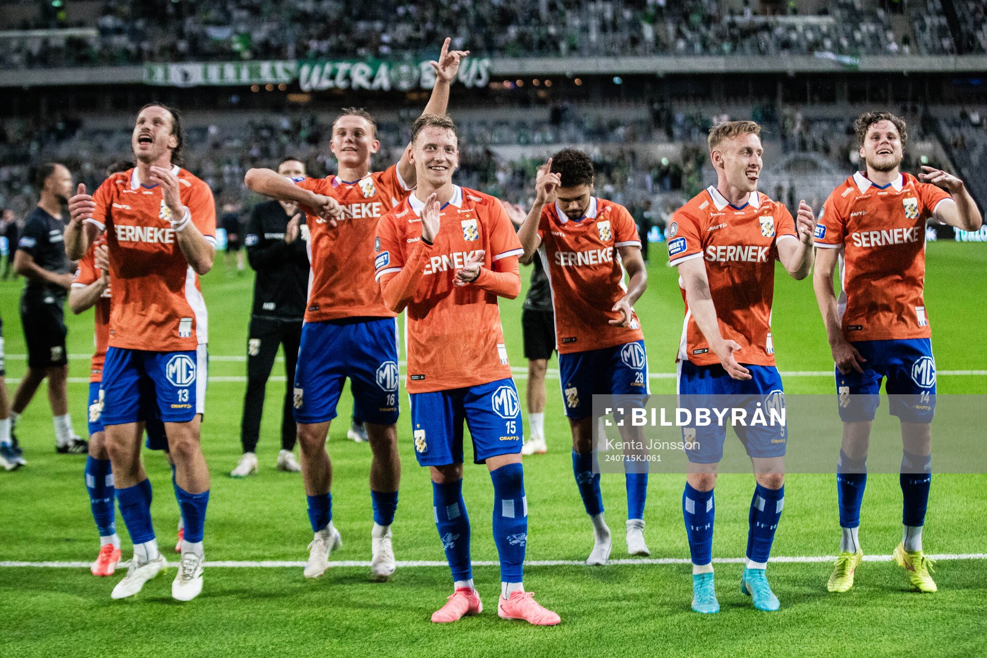 IFK Göteborgs Sebastian Hausner jublar
