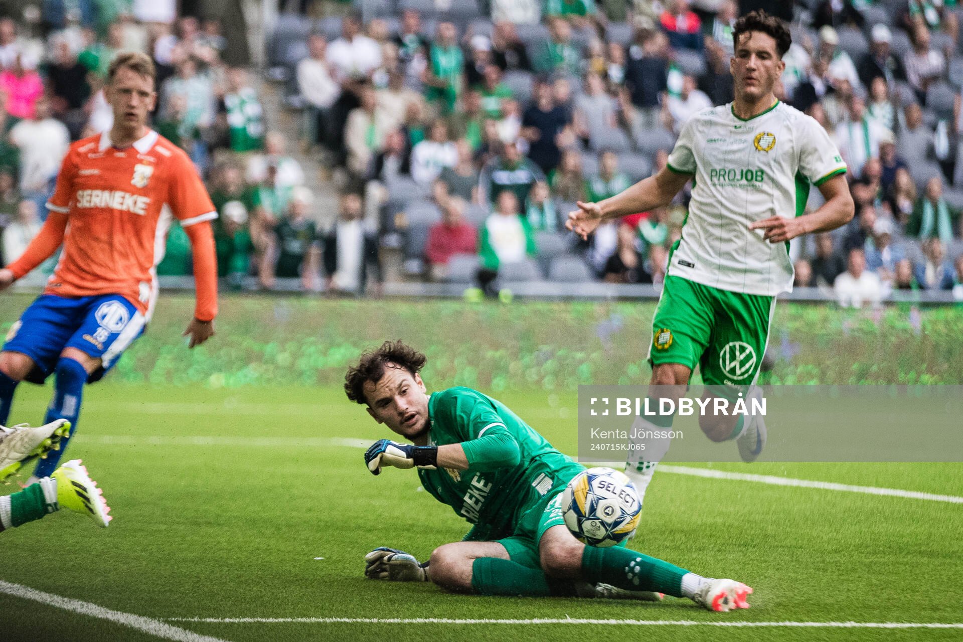 IFK Göteborgs målvakt Elis Bishesari