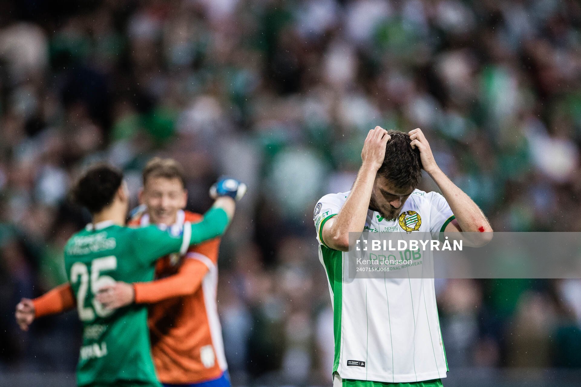 Hammarbys Pavle Vagić deppar