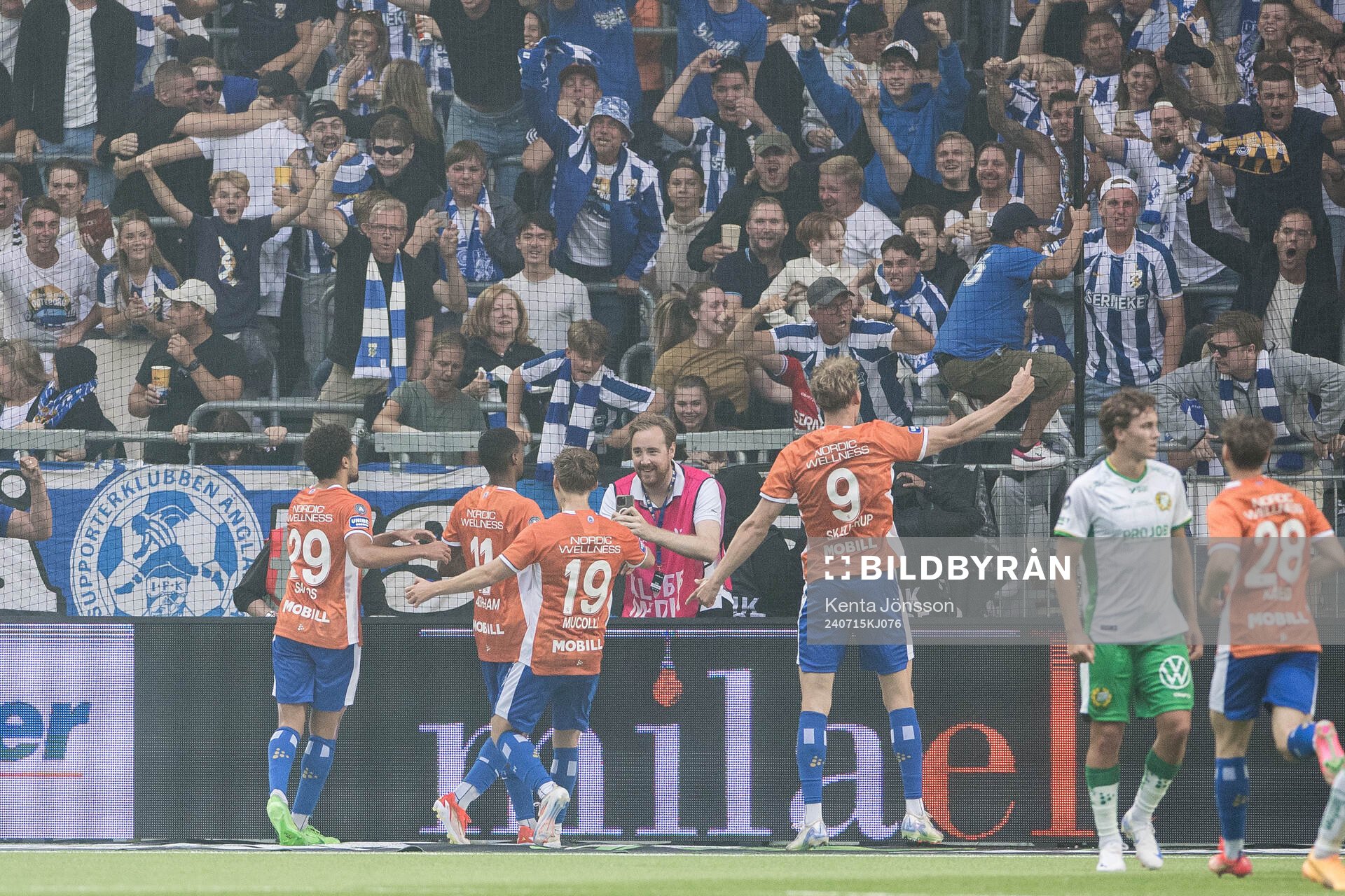 IFK Göteborgs Thomas Santos, Paulos Abraham och Arbnor