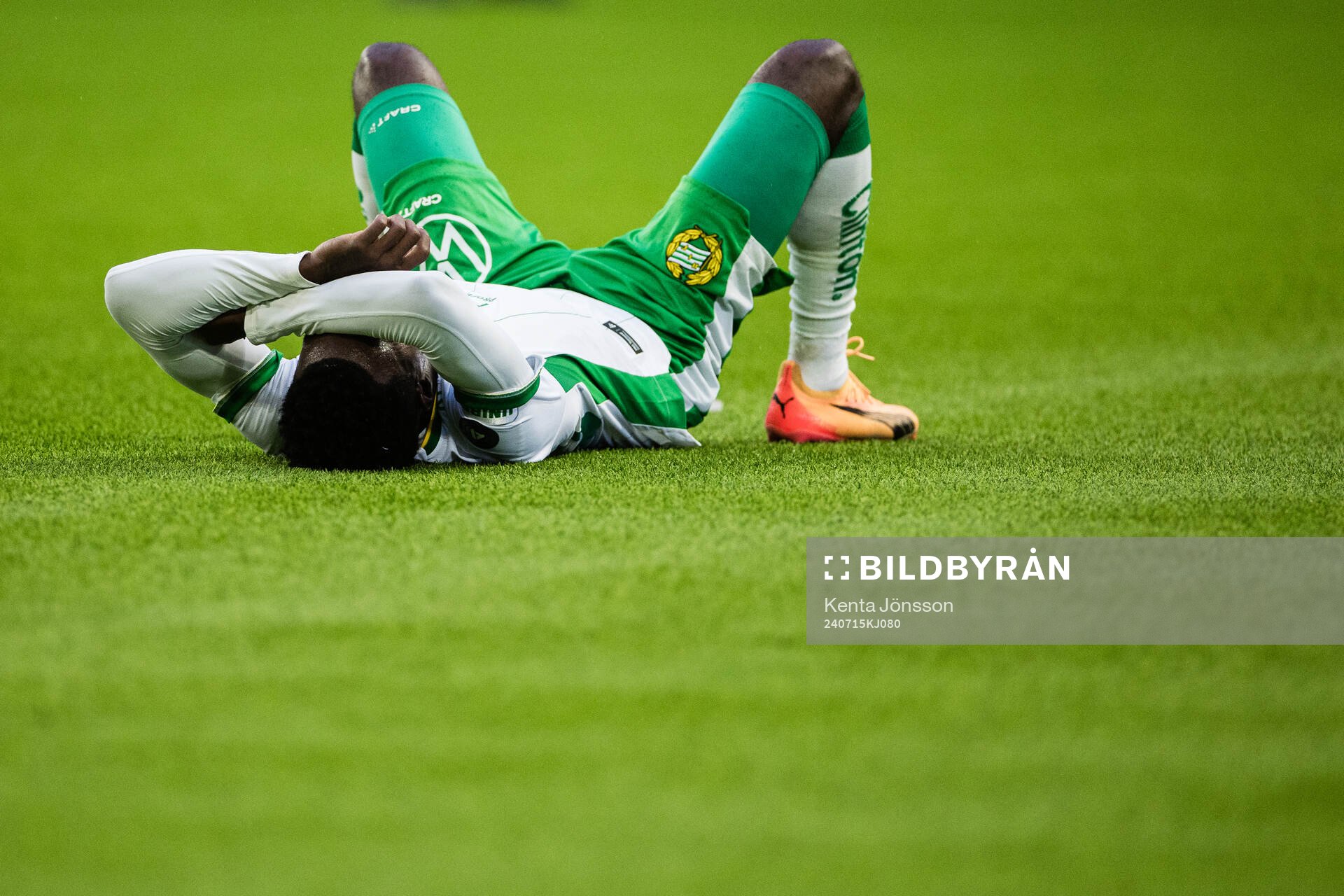 Hammarbys Shaquille Pinas deppar