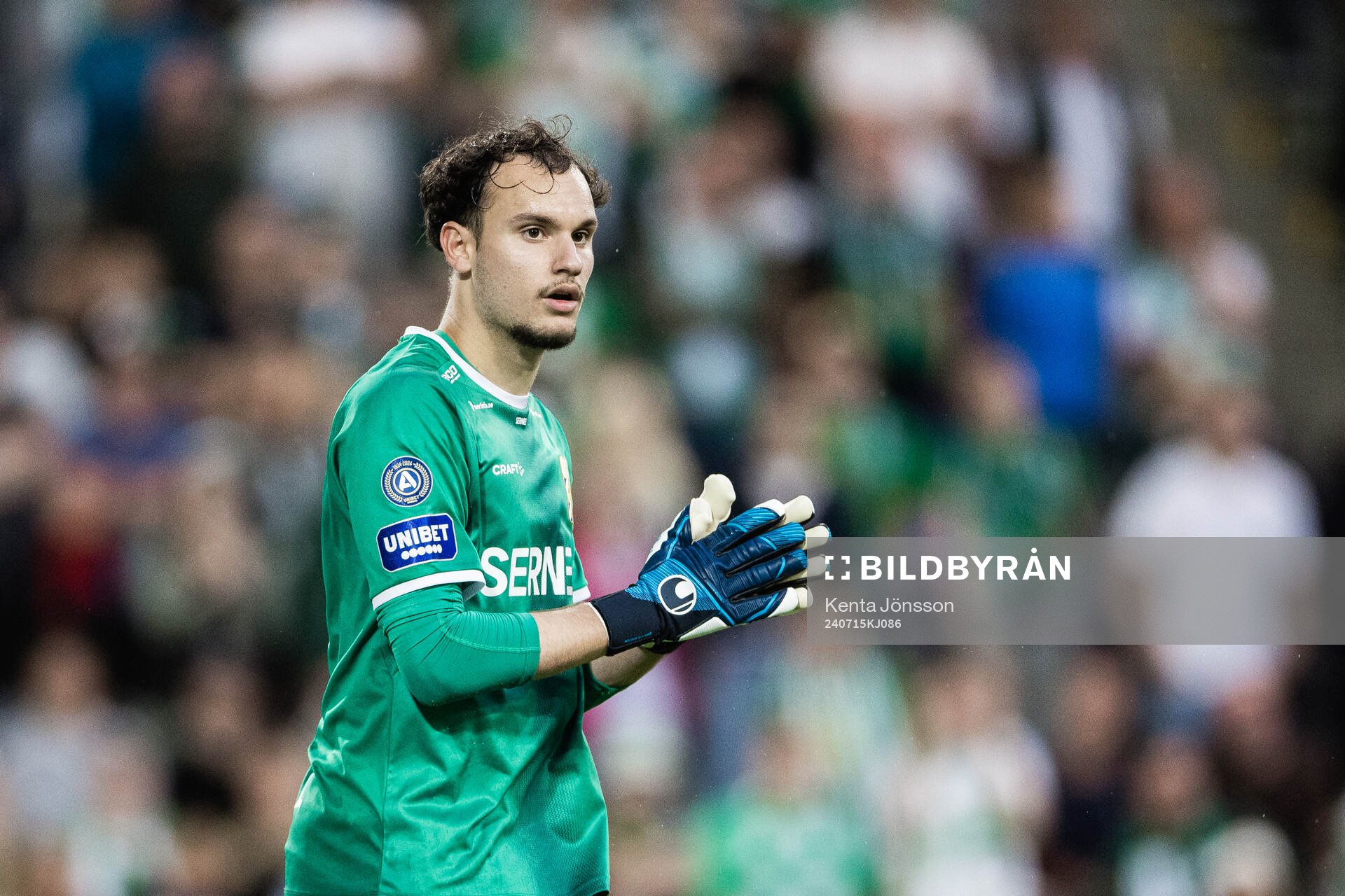 IFK Göteborgs målvakt Elis Bishesari