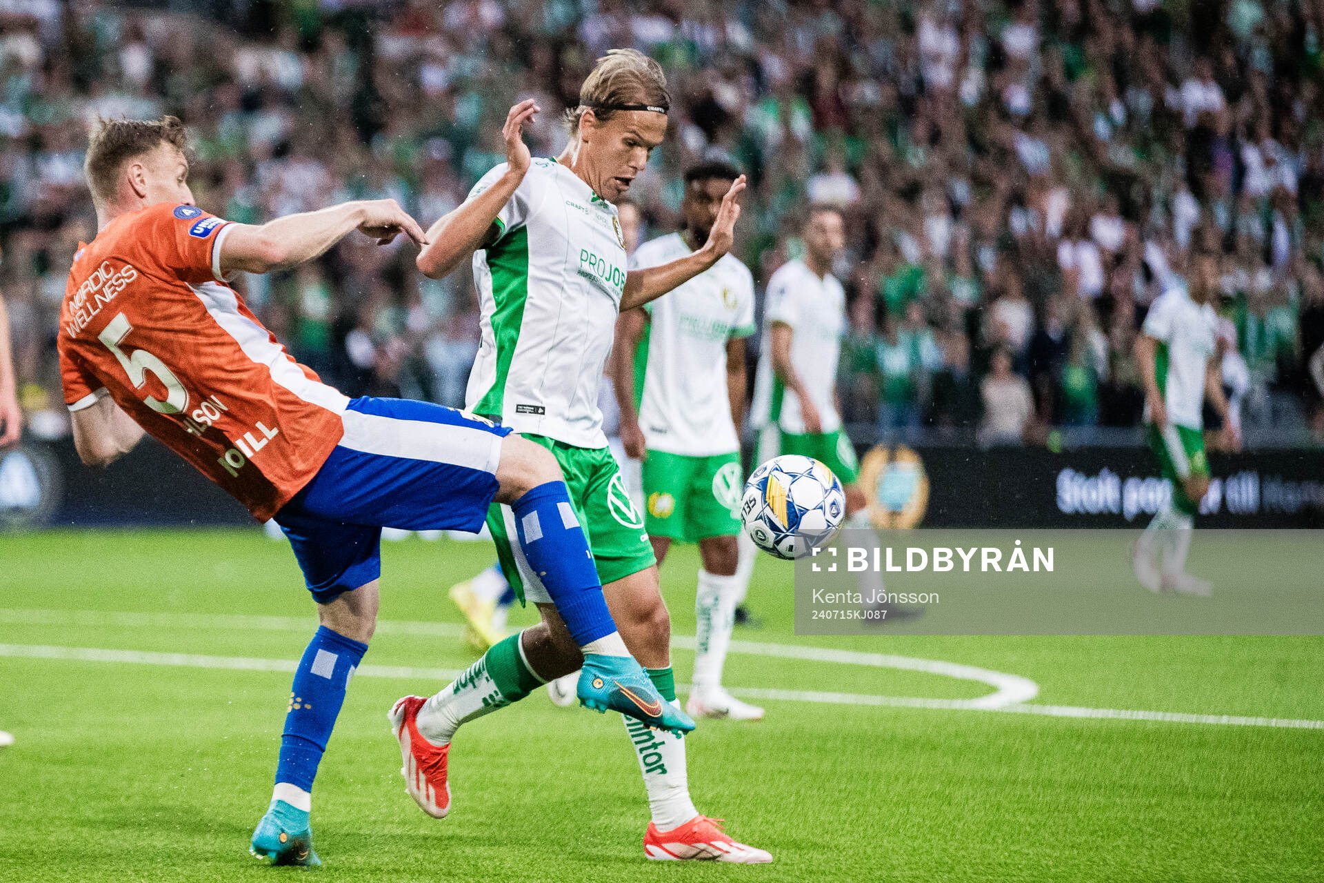 IFK Göteborgs Sebastian Ohlsson och Hammarbys Markus
