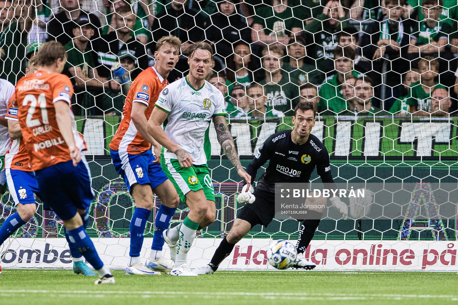 Hammarbys målvakt Davor Blazevic