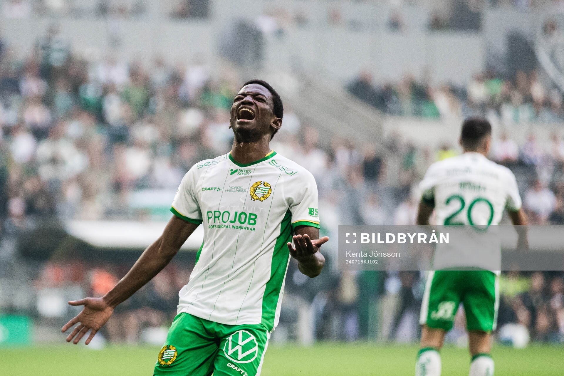 Hammarbys Bazoumana Touré deppar