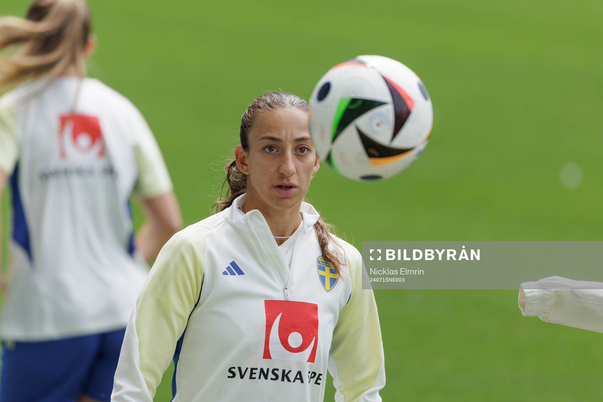 Rusul Rosa Kafaji of the Swedish women's national football
