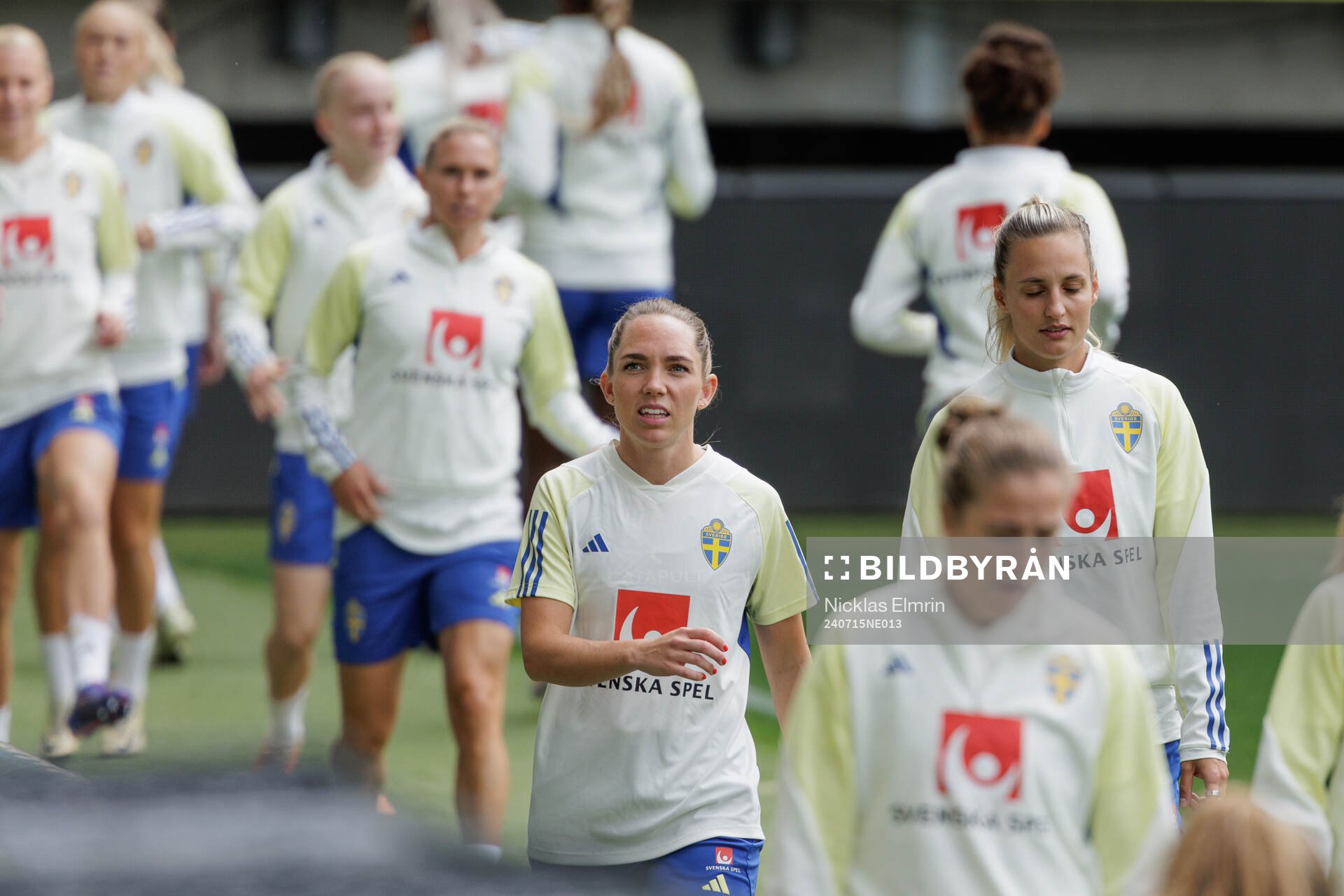 Elin Rubensson of the Swedish women's national football