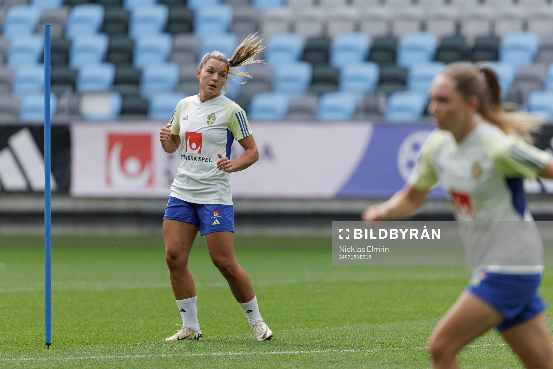 Josefine Rybrink of the Swedish women's national football