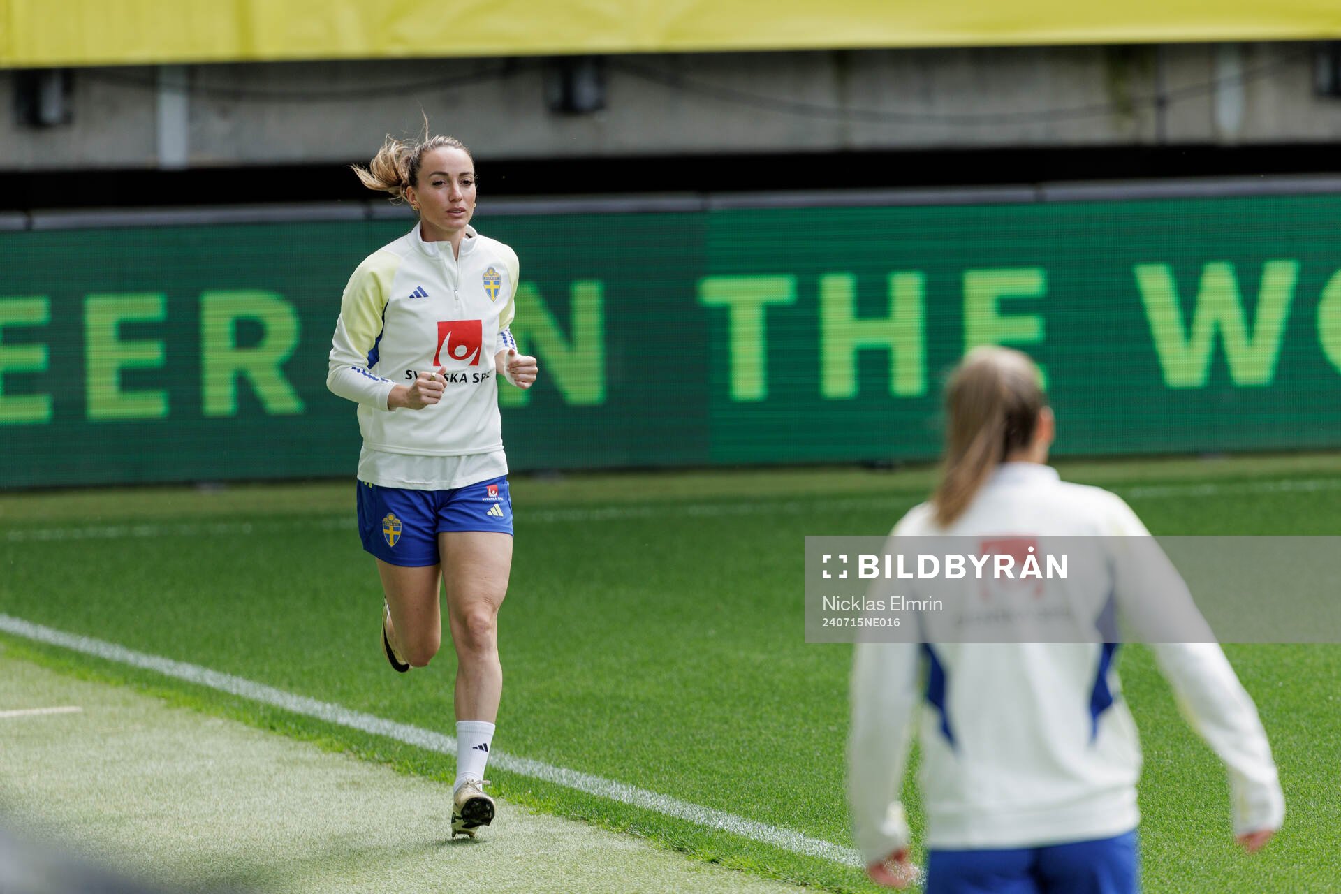 Kosovare Asllani of the Swedish women's national football