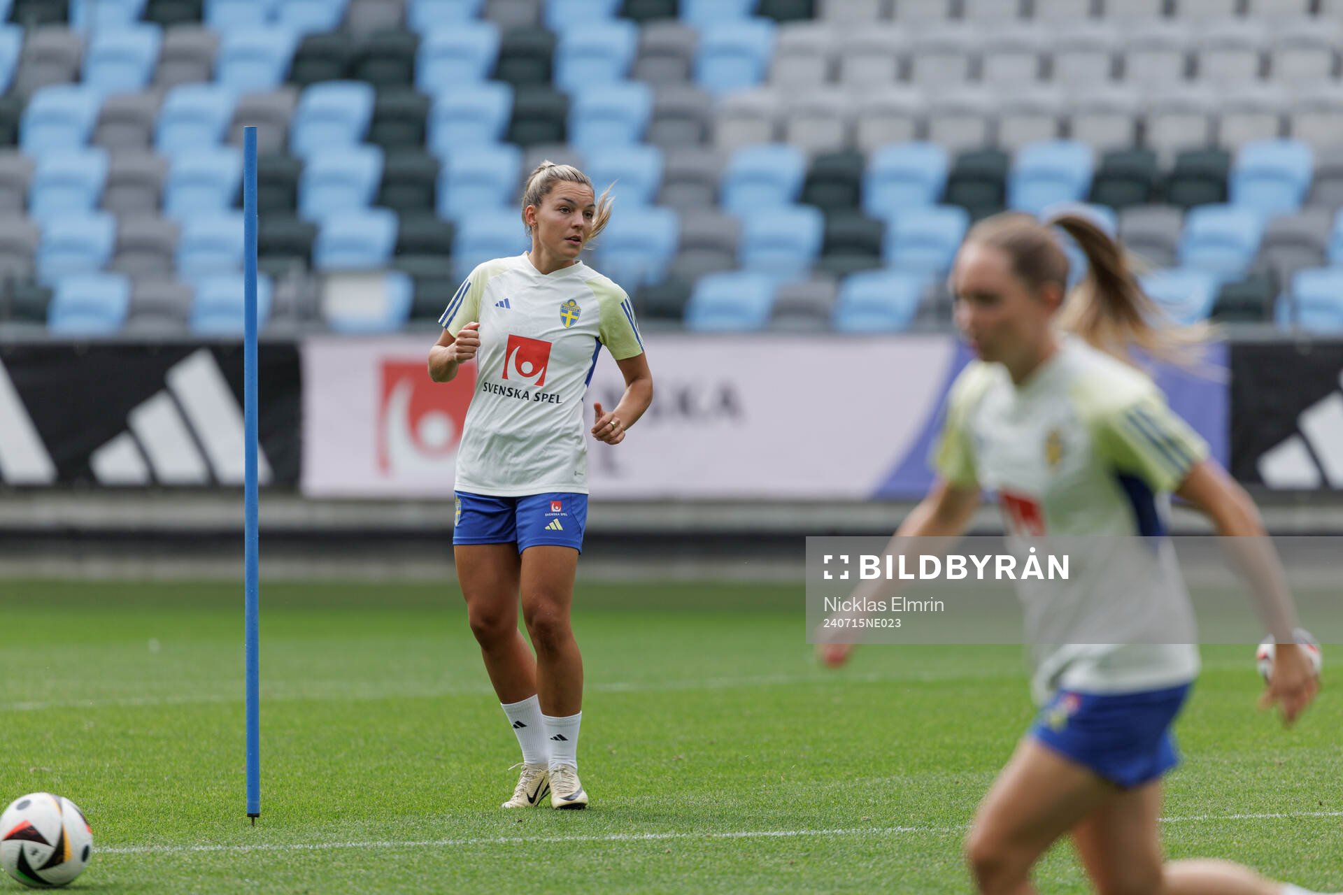 Josefine Rybrink of the Swedish women's national football