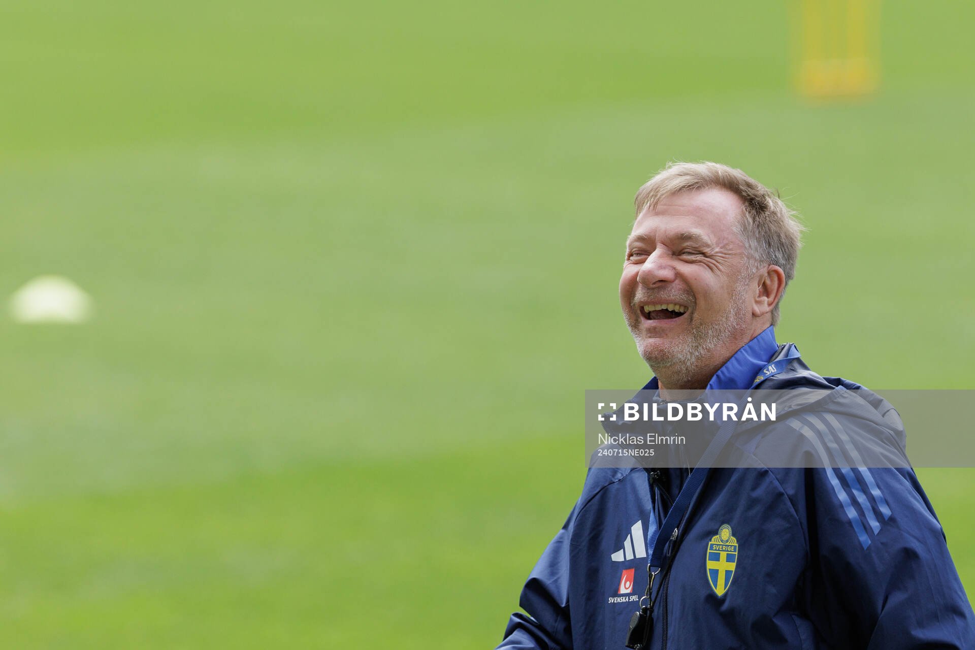 Förbundskapten Peter Gerhardsson of the Swedish women's