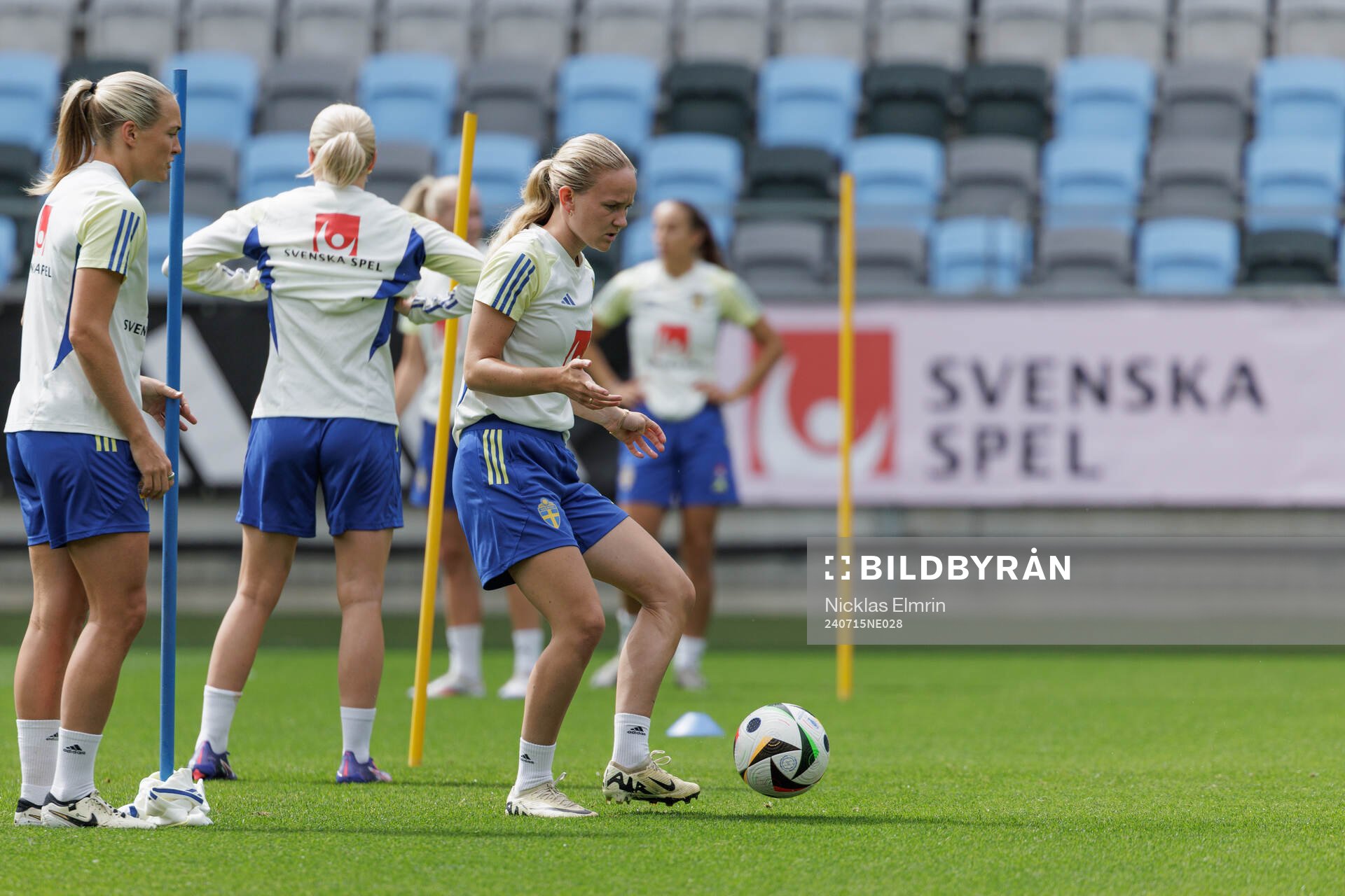 Matilda Vinberg of the Swedish women's national football