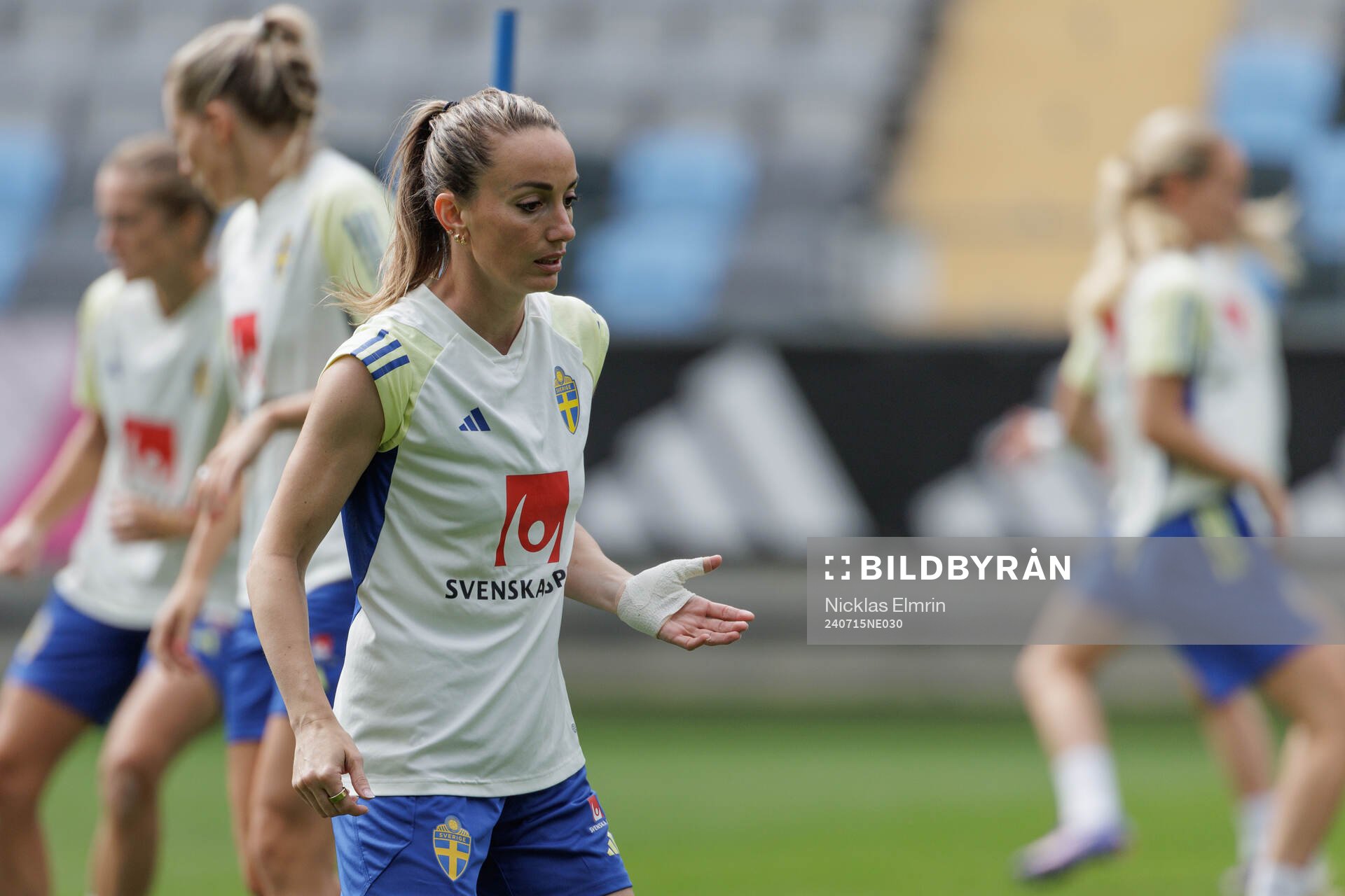 Kosovare Asllani of the Swedish women's national football