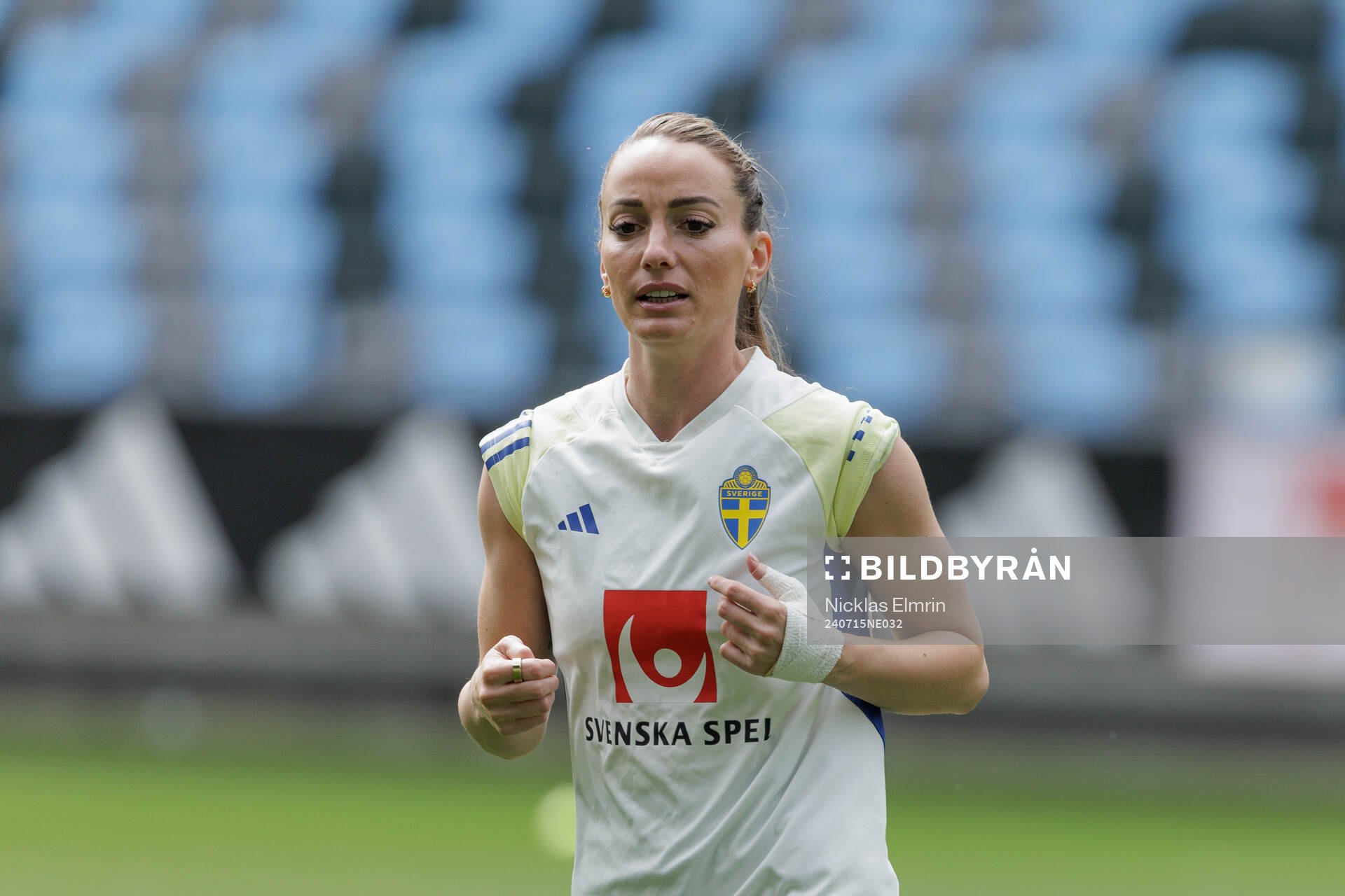 Kosovare Asllani of the Swedish women's national football