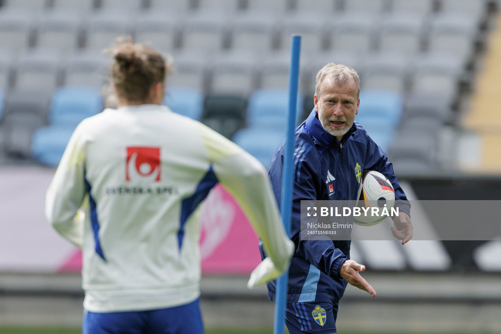 Pontus Ekblom of the Swedish women's national football team