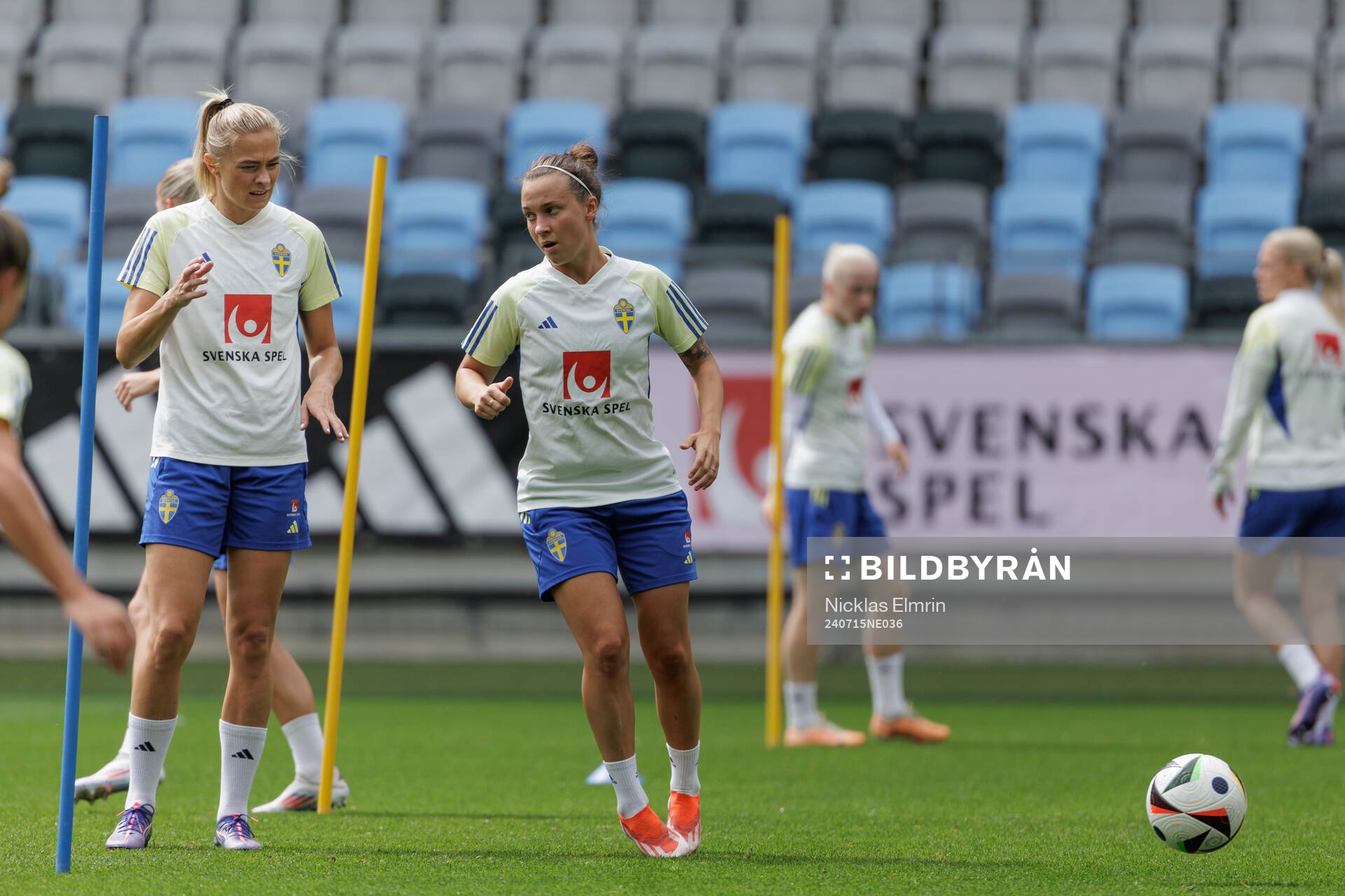 Julia Zigiotti Olme of the Swedish women's national