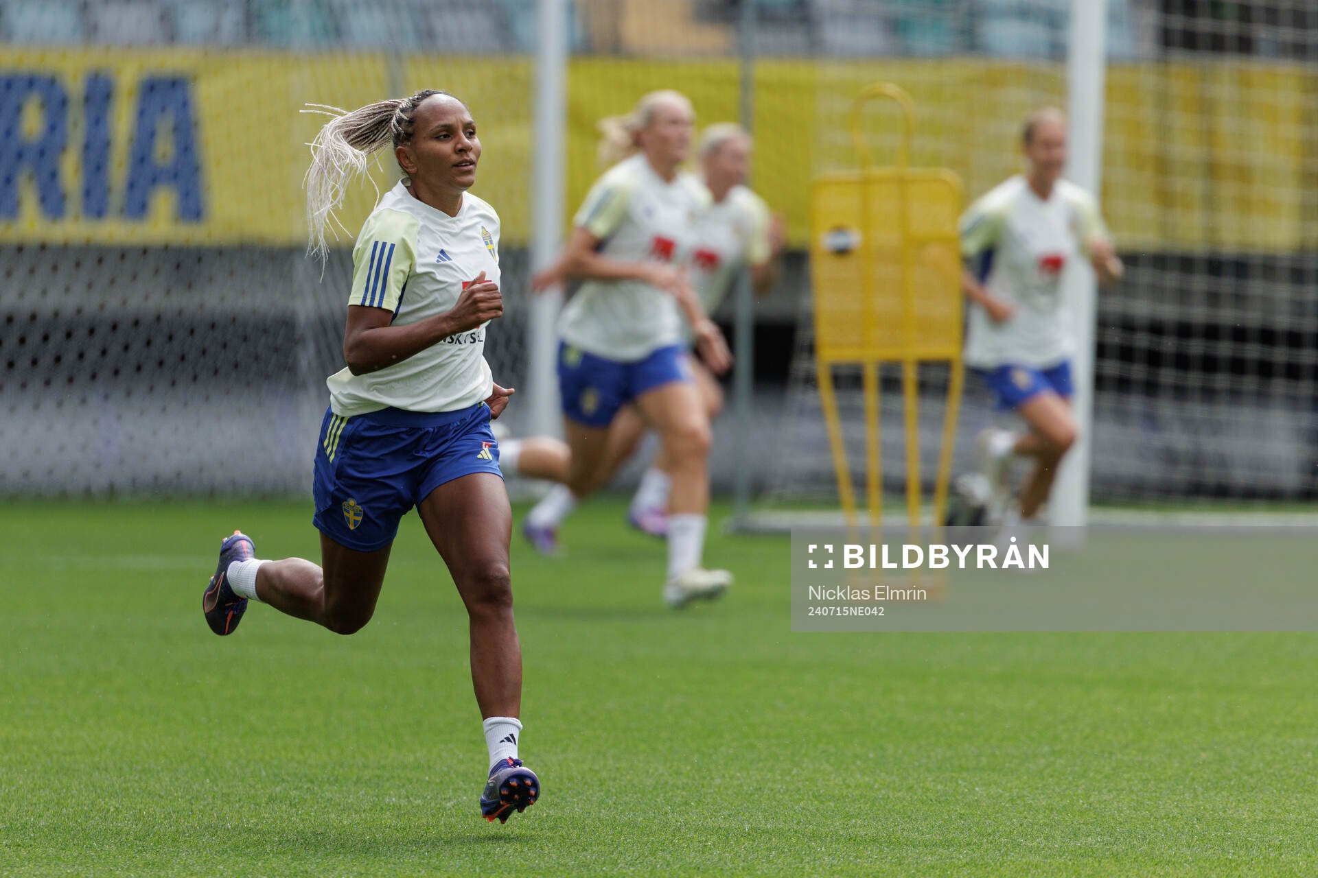 Madelen Janogy of the Swedish women's national football