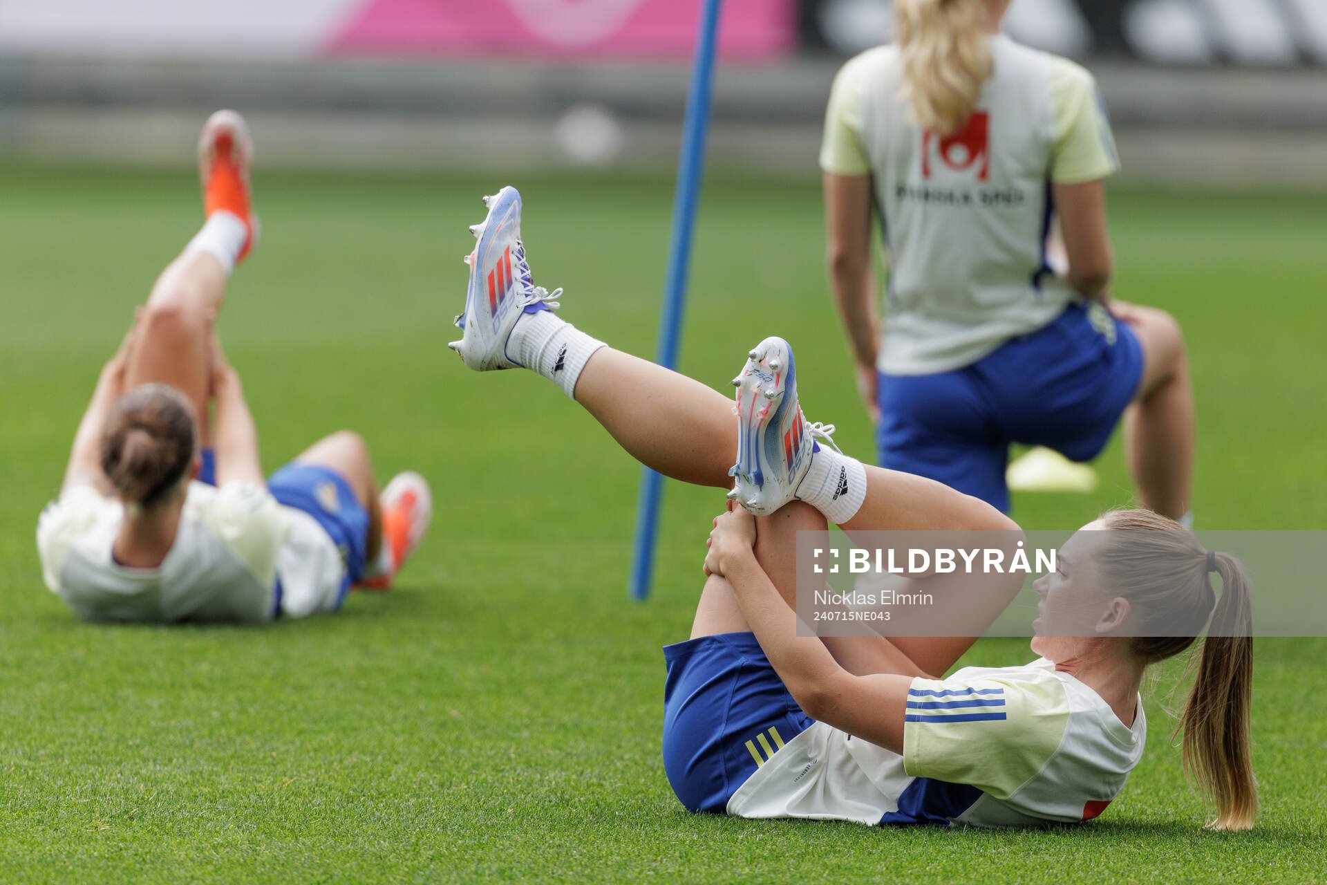 Elin Rubensson of the Swedish women's national football