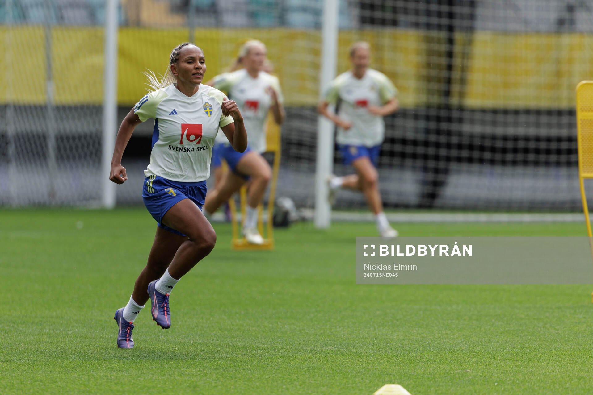 Madelen Janogy of the Swedish women's national football